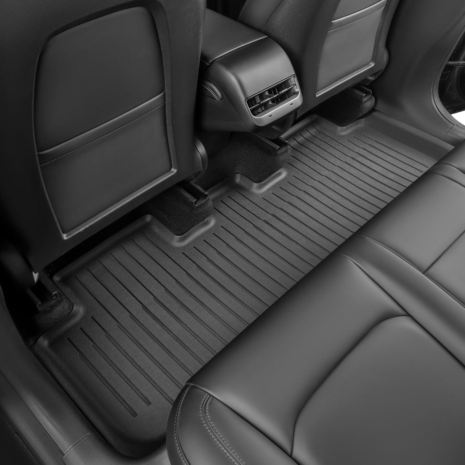 Super Liner 2024-2025 2026 Tesla Model 3 Highland Floor Mats 6-Piece Set | Extra-Thick Tpe All-Weather Floor & Cargo Liners | Pe