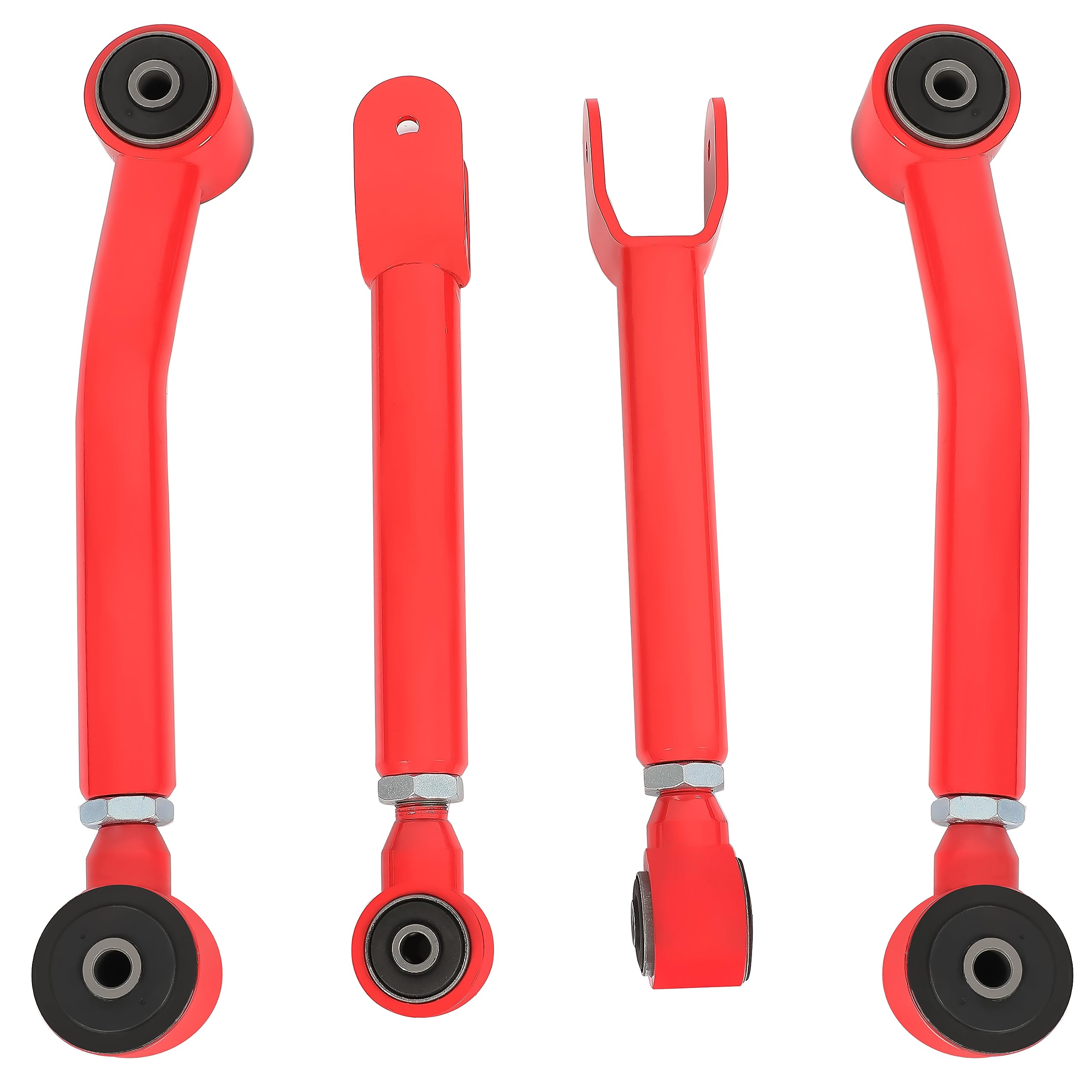KUAFU 0-8'' Lift Adjustable Control Arm Compatible with 1986-2001 Jeep Cherokee XJ 1985-1992 Jeep Comanche MJ 1993-1998 Jeep Gra