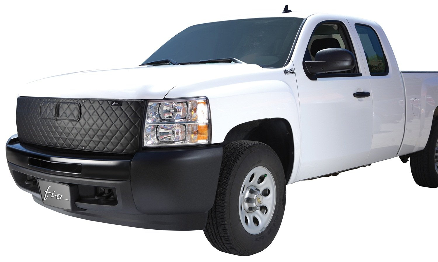 Fia WF921-14 Custom Fit Winter Front/Bug Screen , Black