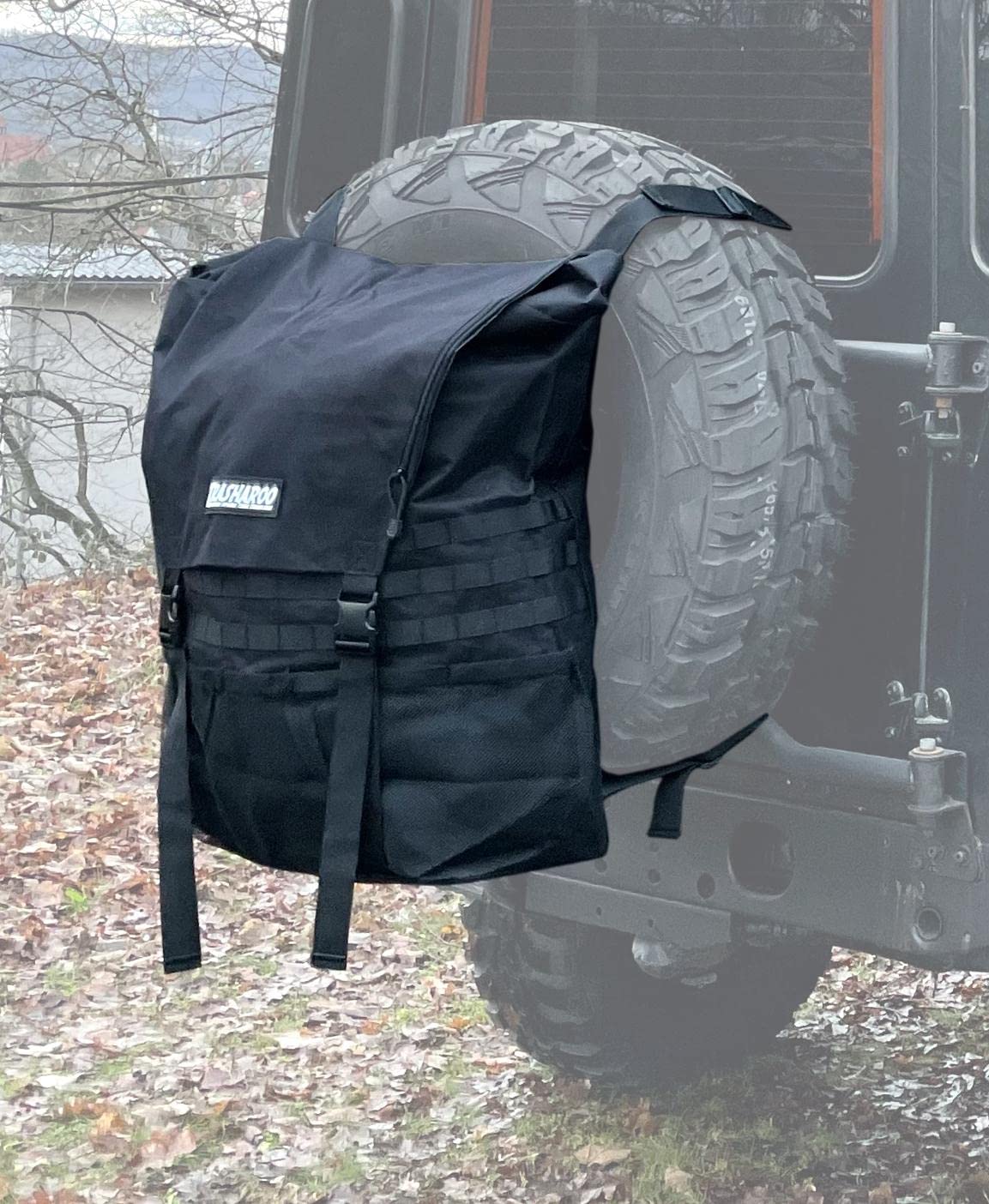 Trasharoo Spare Tire Trash Bag Black