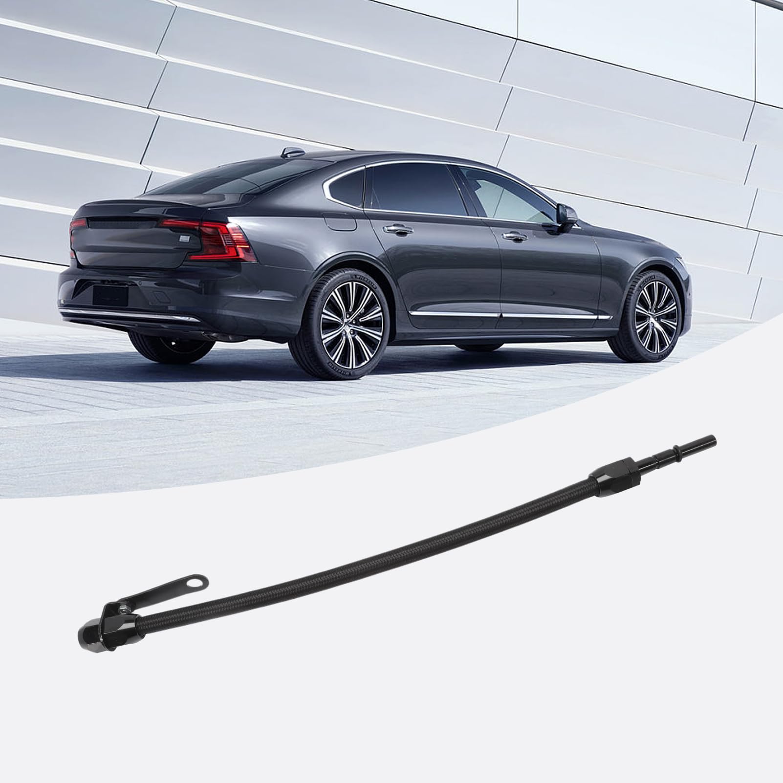 Truck Flexible Oil Dipstick Black Compatible with LS Car Truck Engine Flexible Oil Dipstick Replacement LSX LS1 LS2 LS2 LS6 4.8L