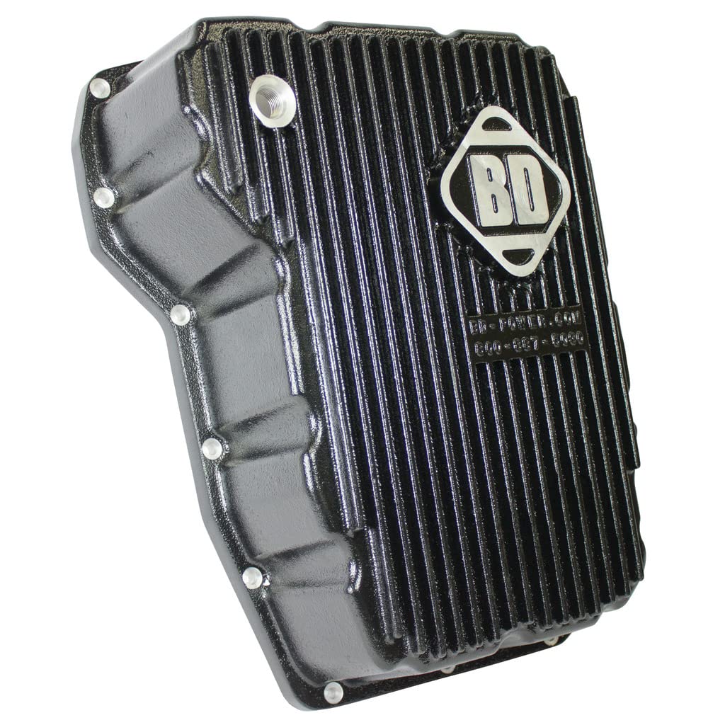 Bd Diesel Performance 1061525 Transmission Pan, Black