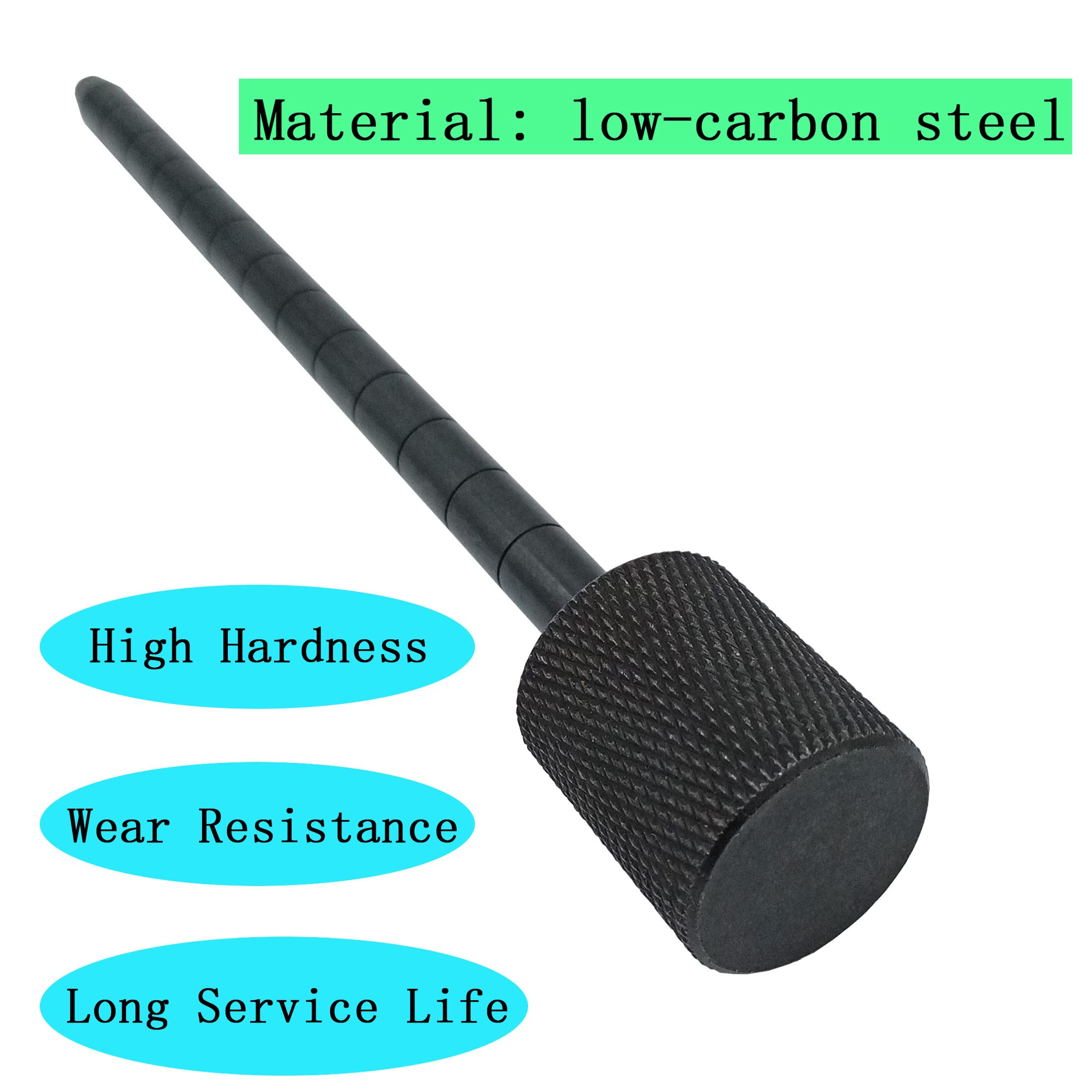 kweiny Transmission Dipstick for Chrysler Dodge Fiat Jeep Some Models-(Black)