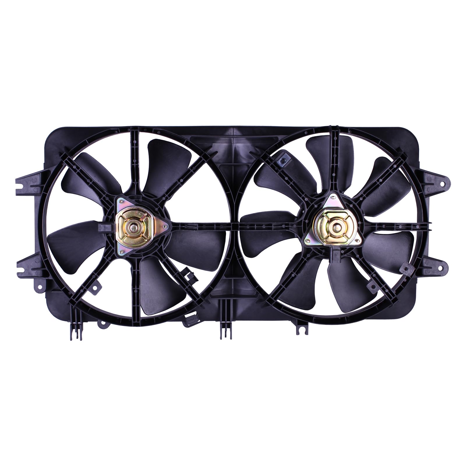 TYG Upgraded Cooling Fan Assembly for 2000-2002 Mazda 626 2.0L W/AC | Racing-Level OE Replacement Engine Radiator for FS1G15025B