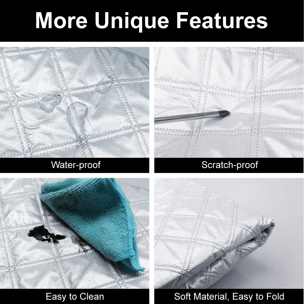 Car Windshield Cover Car Windshield Cover Sun Shade 9Pcs Magnetic Windscreen Cover Sunshade In All Weather Fits Most Cars Suv