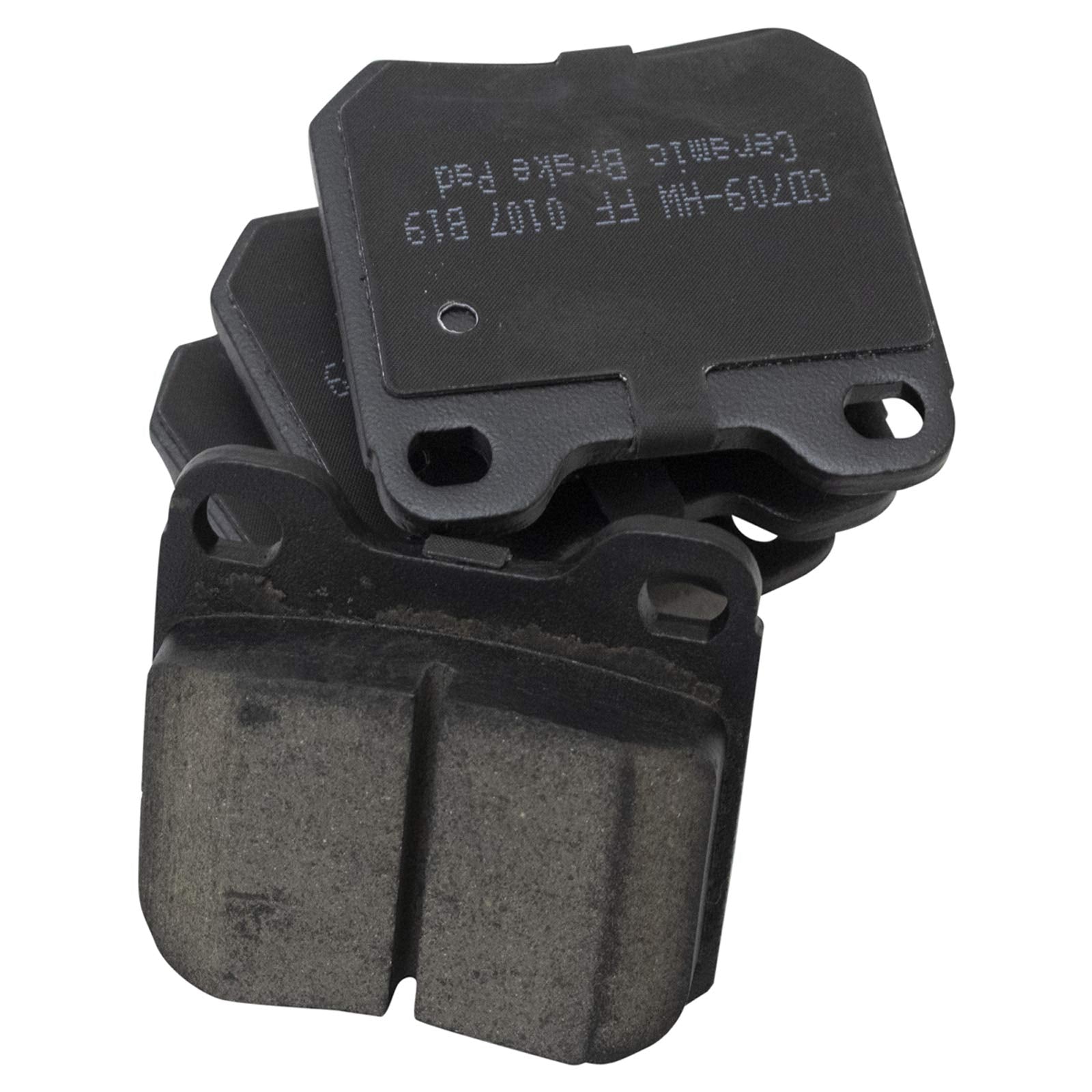 TRQ Rear Brake Pads Ceramic Compatible with 1997-2001 Cadillac Catera 1999-2003 Saab 9-3 1997-1998 900 2001-2002 Saturn L100 200