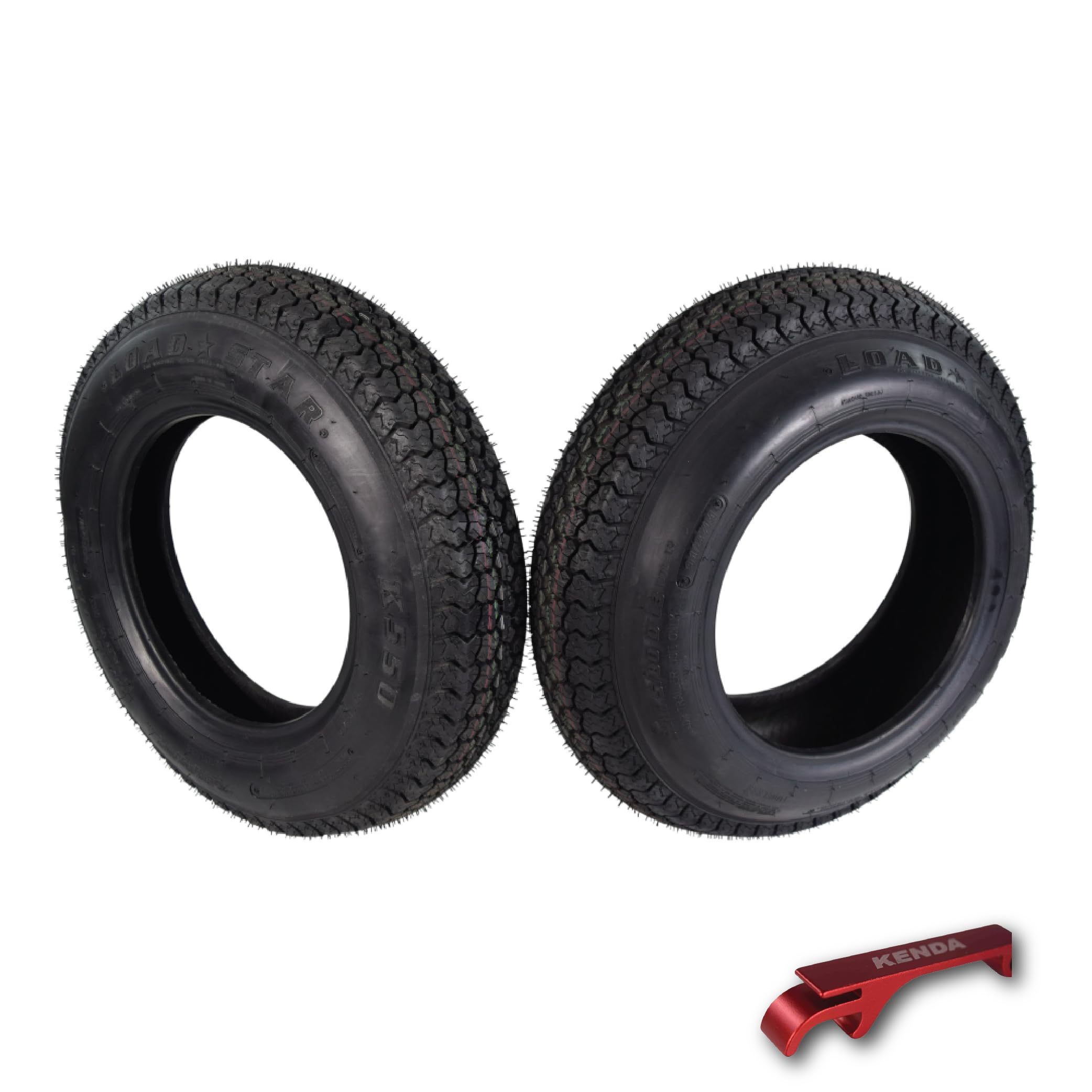 Kenda K550 St175/80D13 Loadstar Trailer Tire Bias-Ply Tire For Superior Towing Performance With Enhanced Stability For Utility T