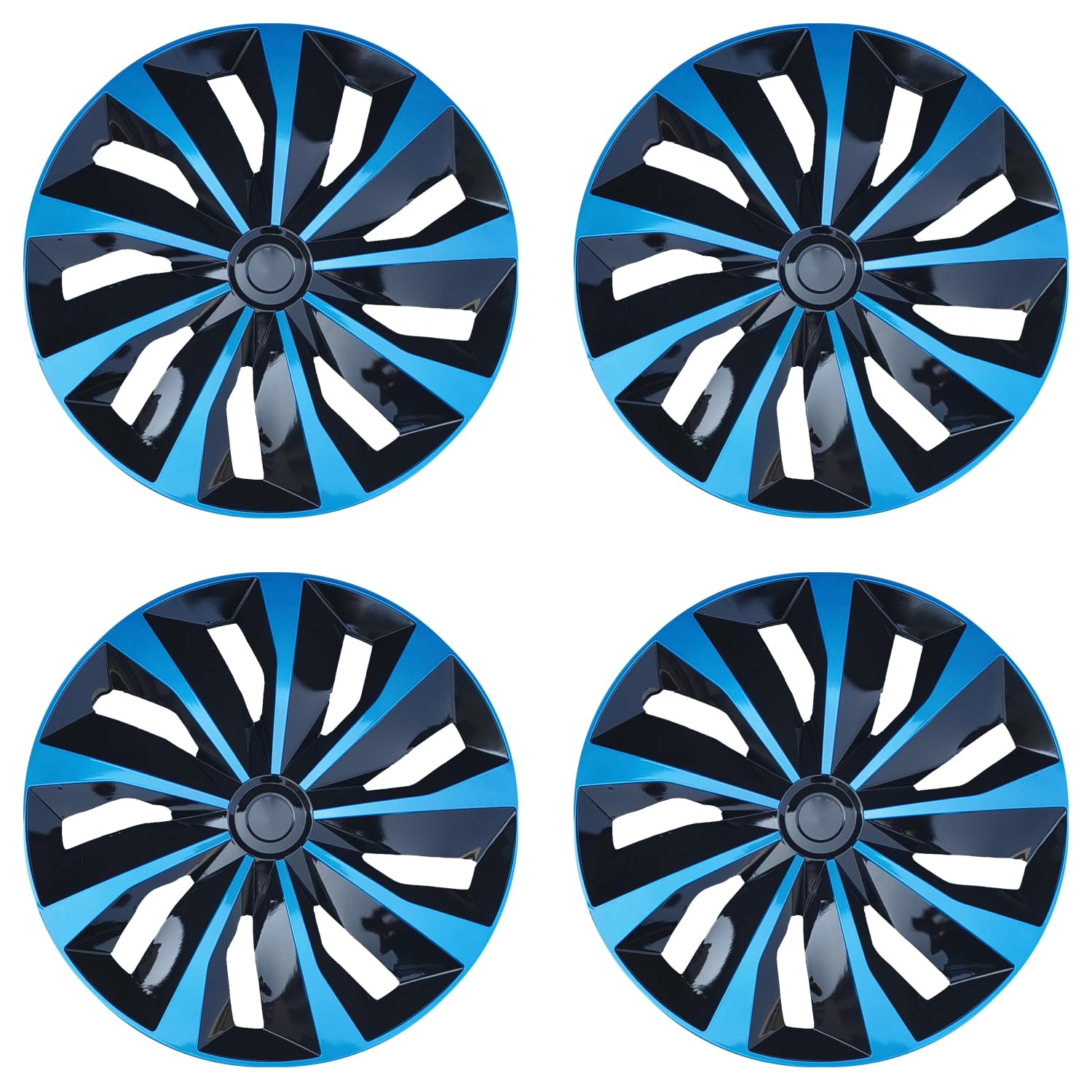 Hubcap Wheel Cover Replacement R15 Hub Caps Universal Wheel Rim Cover Abs Material Exterior Accessories For Car Truck Suv -Set O