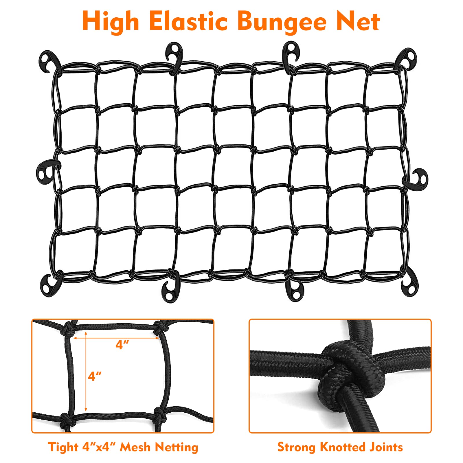 Fivklemnz Roof Rack Cargo Carrier, Universal Roof Basket (49''X 36''X 5'') + 15 Cubic Feet Waterproof Rooftop Cargo Carrier Bag