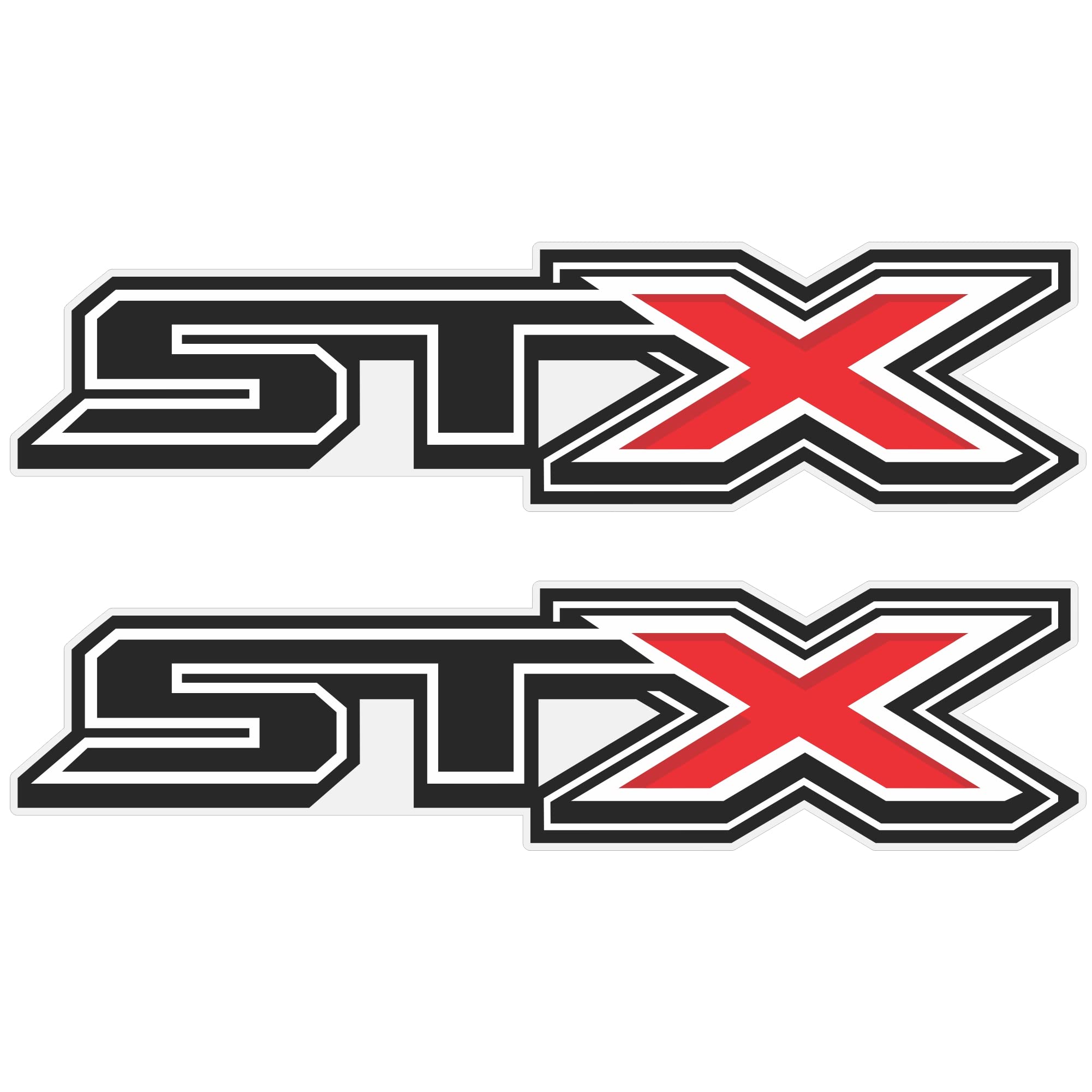 Ford F150 Stx Decal Off Road Replacement Sticker, Compatible With Ford F150 Truck, Set Of 2, Premium Series (Metallic Finish)