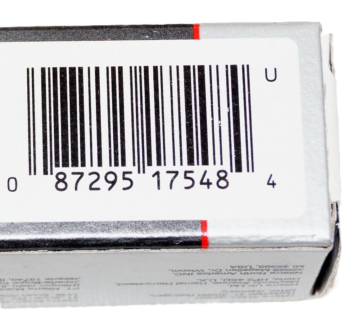 Ngk V-Power Spark Plugs - Stock #7548 - Br9Eya - Solid Tip - Pack Of (8)