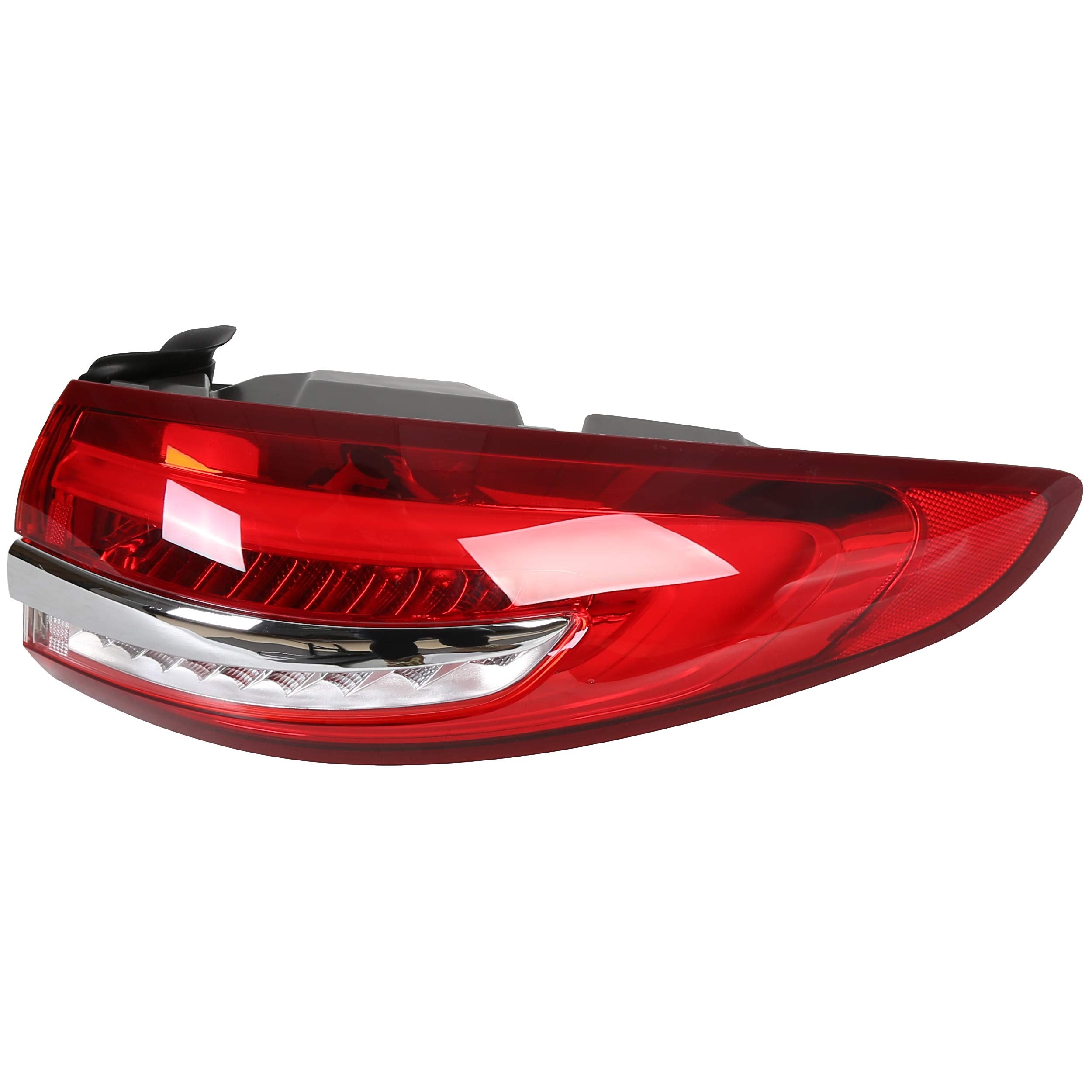 Ecotric Tail Light Lamp Compatible With 2017 2018 2019 2020 Ford Fusion Replacement For Fo2805118 Taillight Outer Assembly Passe