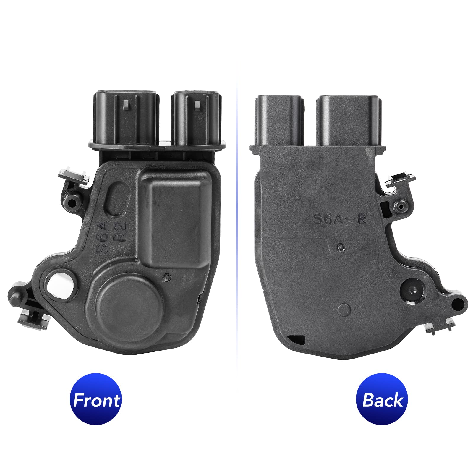 72115-S6A-J01 Door Lock Actuator Front Right Passenger Side Replacement For 2003-2007 Honda Accord | 03-2008 Pilot | 01-2005 Civic | 05-2010 Odyssey | 02-2006 Acura Rsx, Replaces 72115-S6A-J11