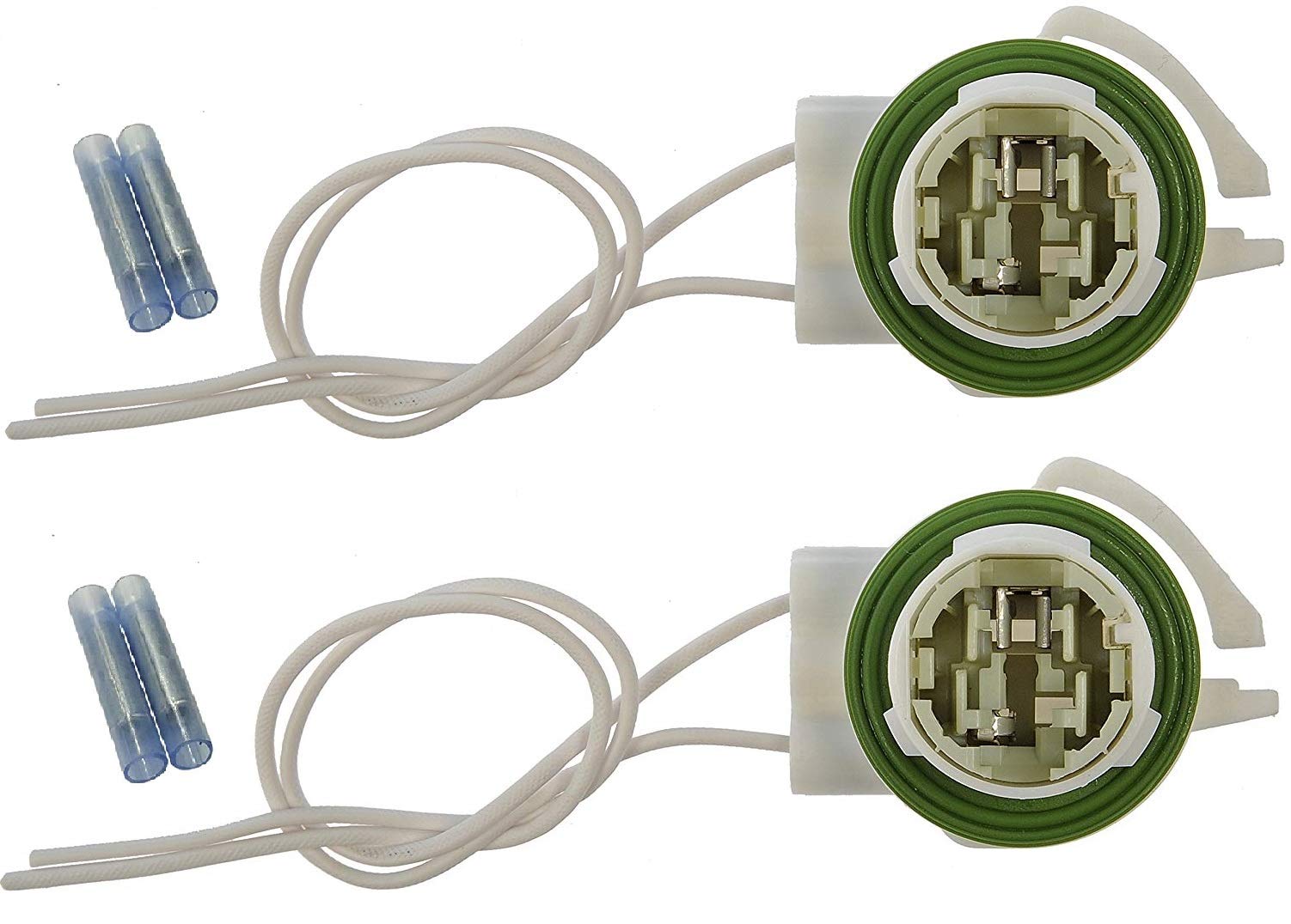 Muzzys (Set Of Two) Wire Harness Pigtail Light Socket Repair Kit, Replaces Gm 19258649, Acdelco Ls94, Dorman 645-607, Led/Standa