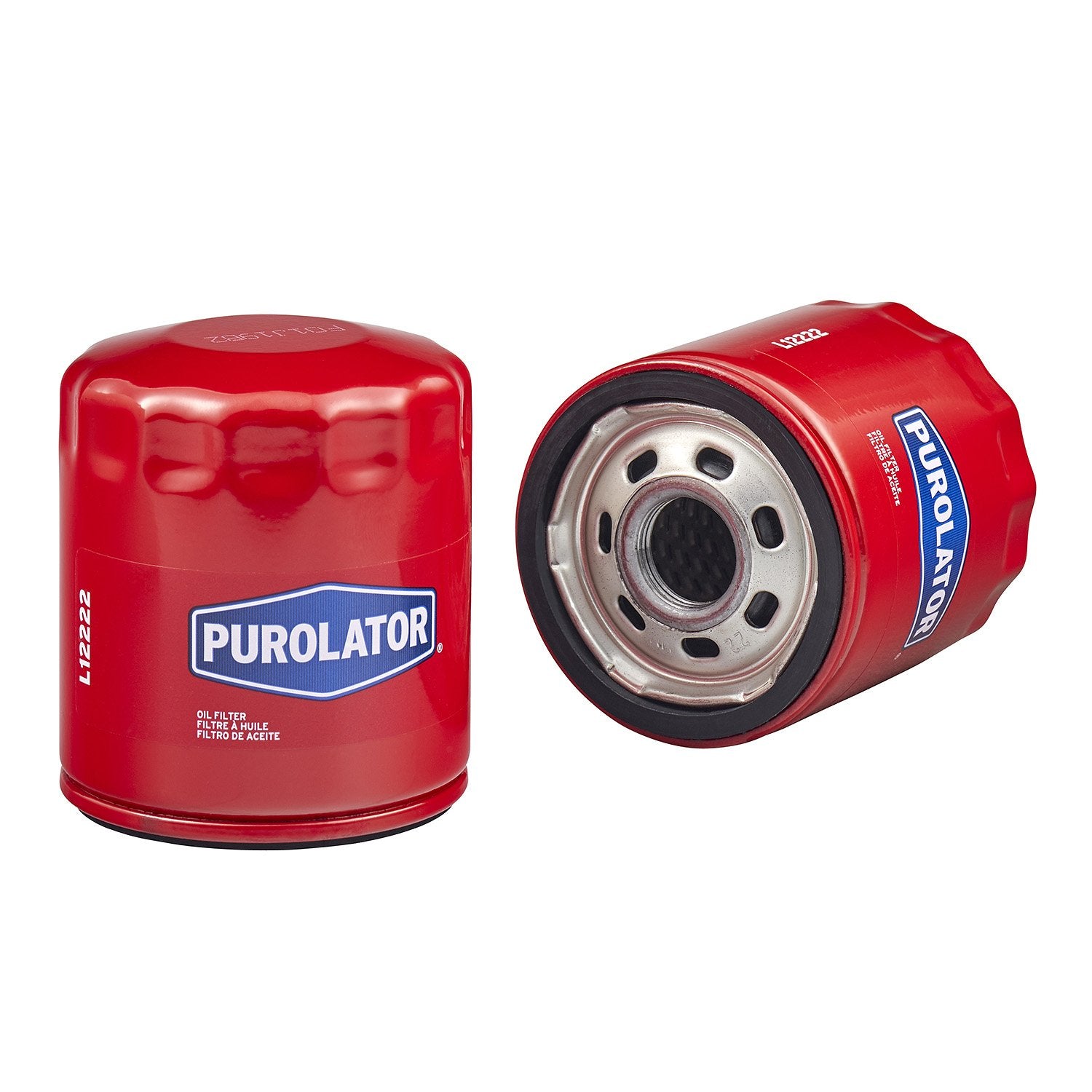Purolator L12222 Premium Engine Protection Spin On Oil Filter Compatible With Ram 1500, Chevrolet Silverado 1500, Silverado 2500