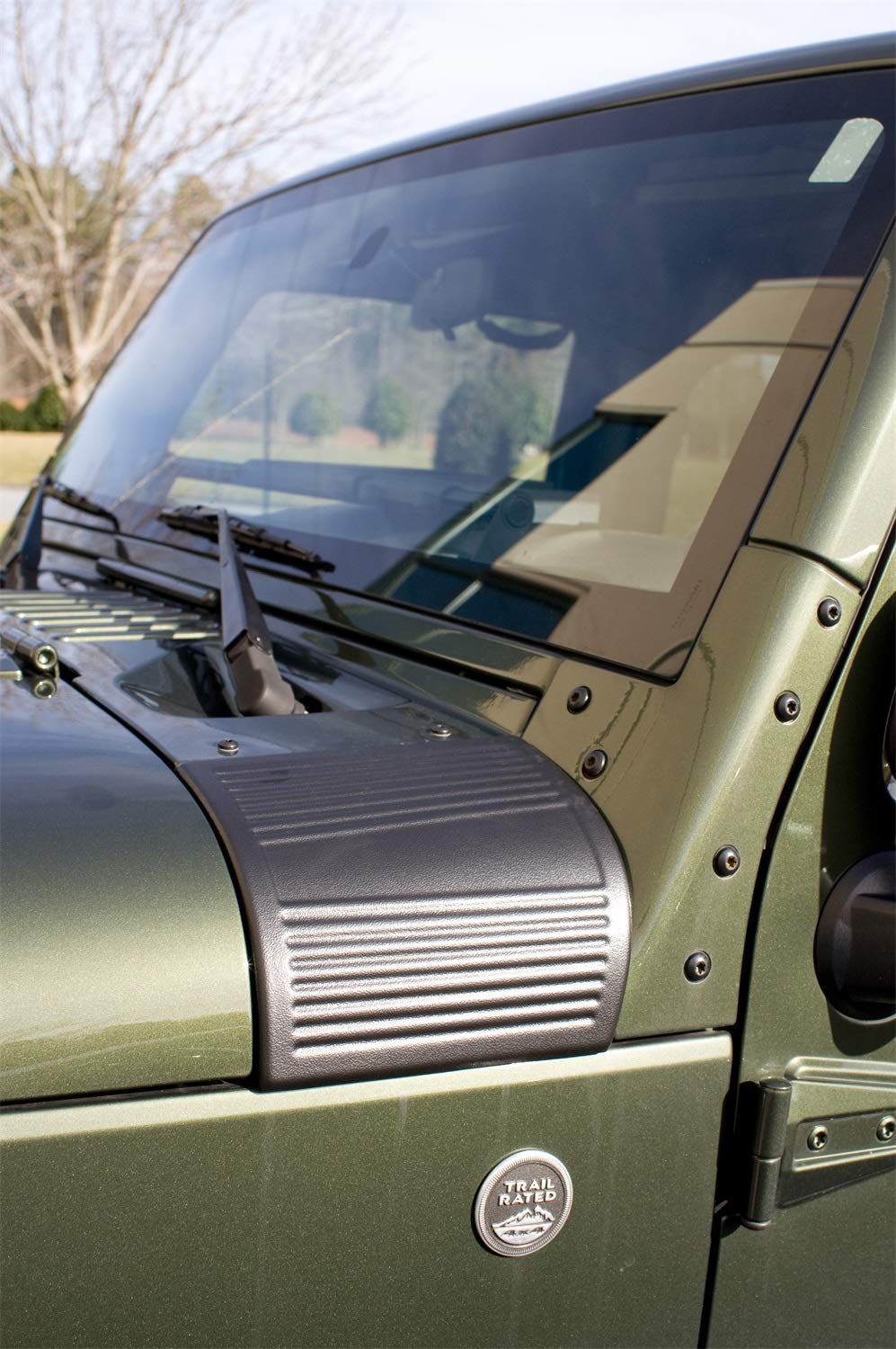 Rugged Ridge | Body Armor, Cowl Panel | 11651.18 | Fits 2007-2018 Jeep Wrangler Jk/Jku