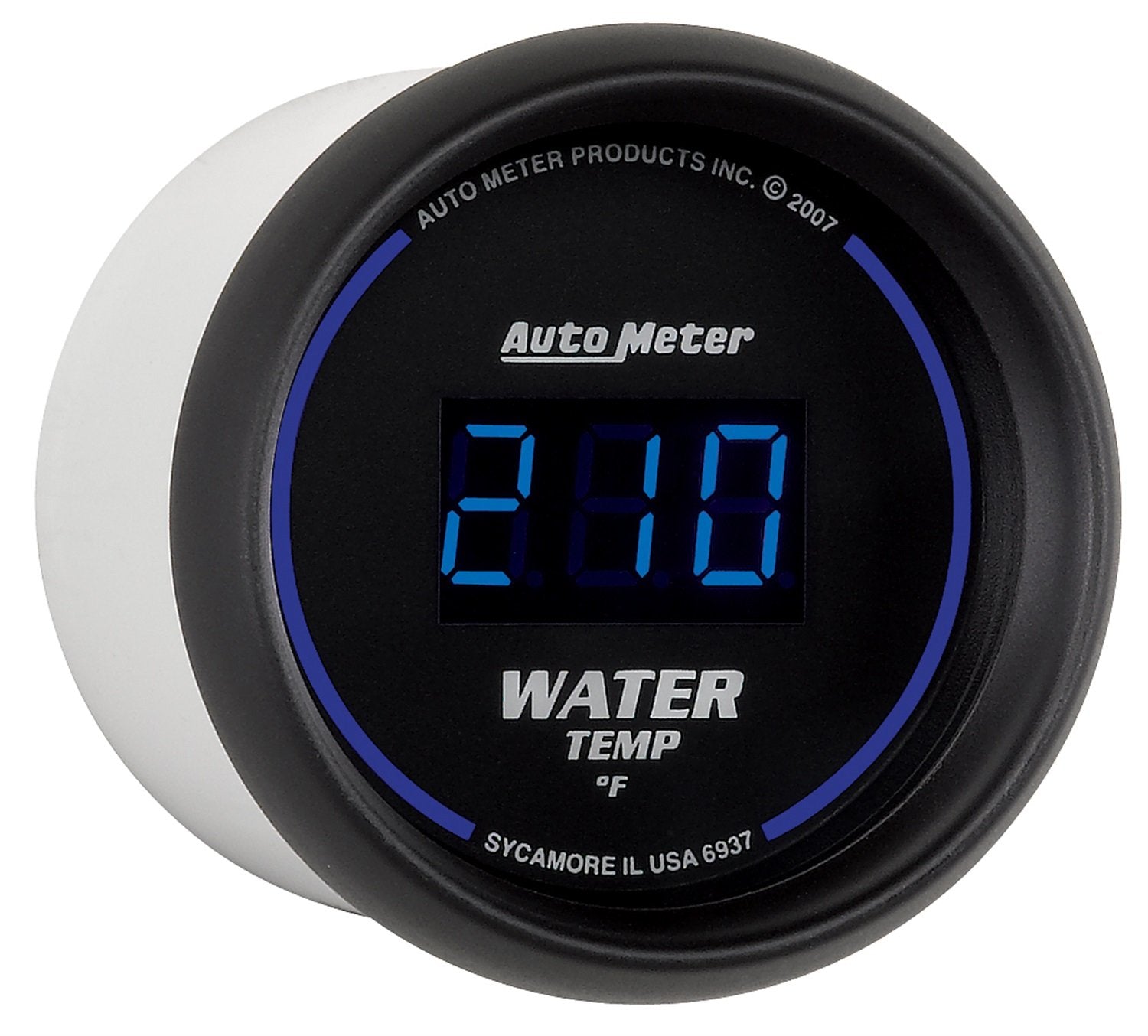 Auto Meter 6937 Cobalt Digital Water Temperature Gauge, 2 1/16''