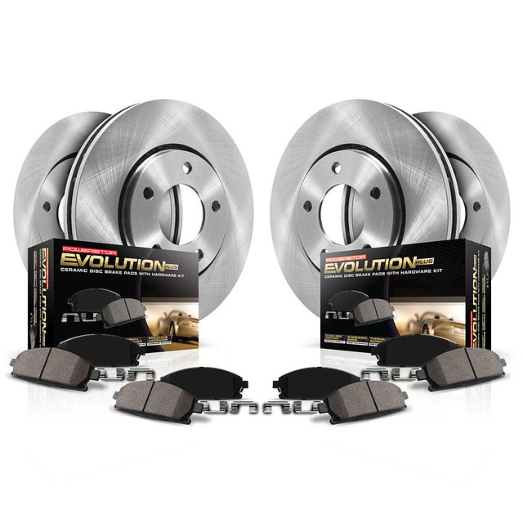 PowerStop Brake Kit For Commander 2006-2010, Grand Cherokee 2005-2010 [Model Specific] - Autospecialty Front and Rear OE Disc Ro