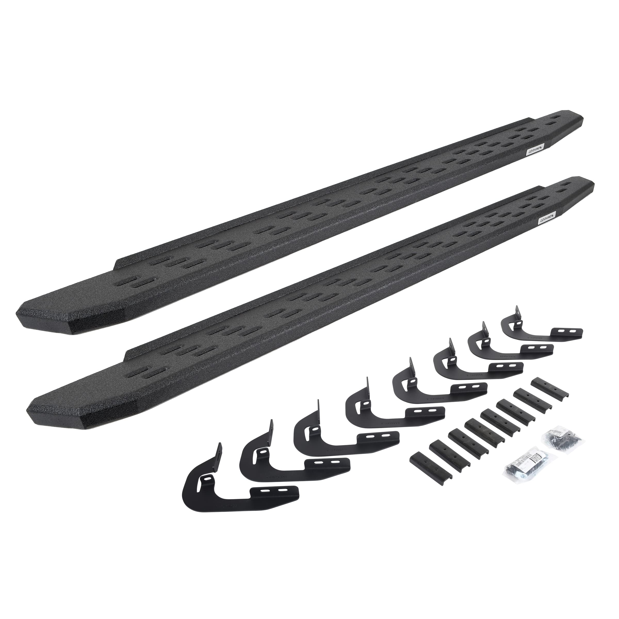 Go Rhino 69605880T Rb30 Running Boards With Mounting Bracket Kit For 14-19 Gmc, Chevrolet (Extended Cab Pickup)