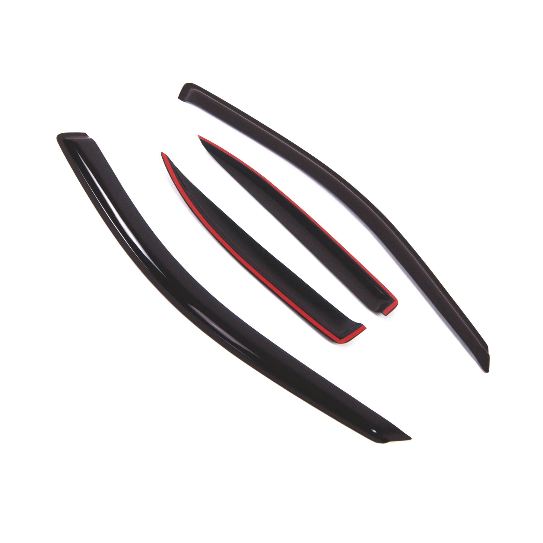 Car Window Rain Guard | Outside Mount Visors Auto Side Window Deflectors | Windows Visor Rain Shields Compatible With 1999-2005