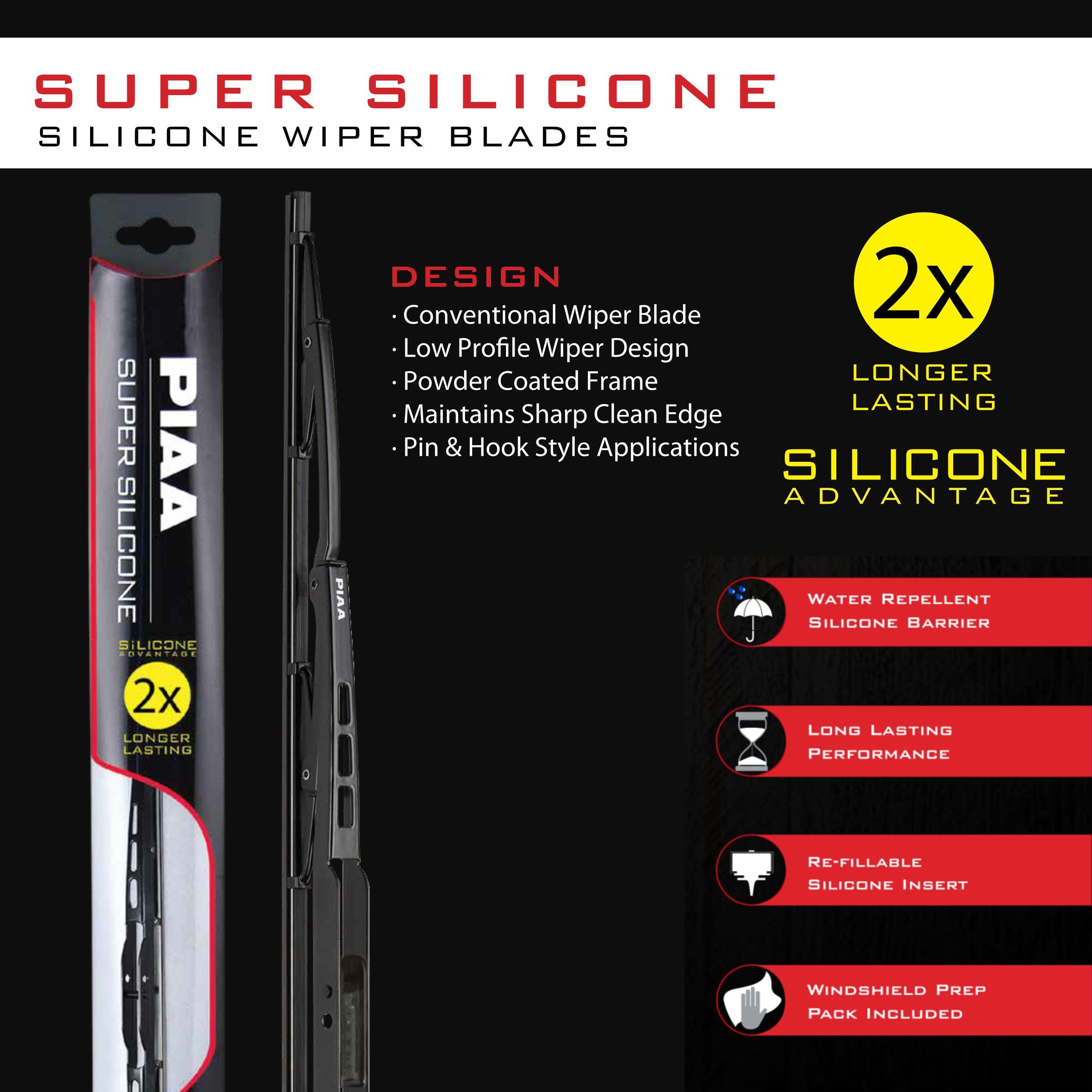 Piaa 95035 Super Silicone Wiper Blade - 14'''' 350Mm (Pack Of 1)''