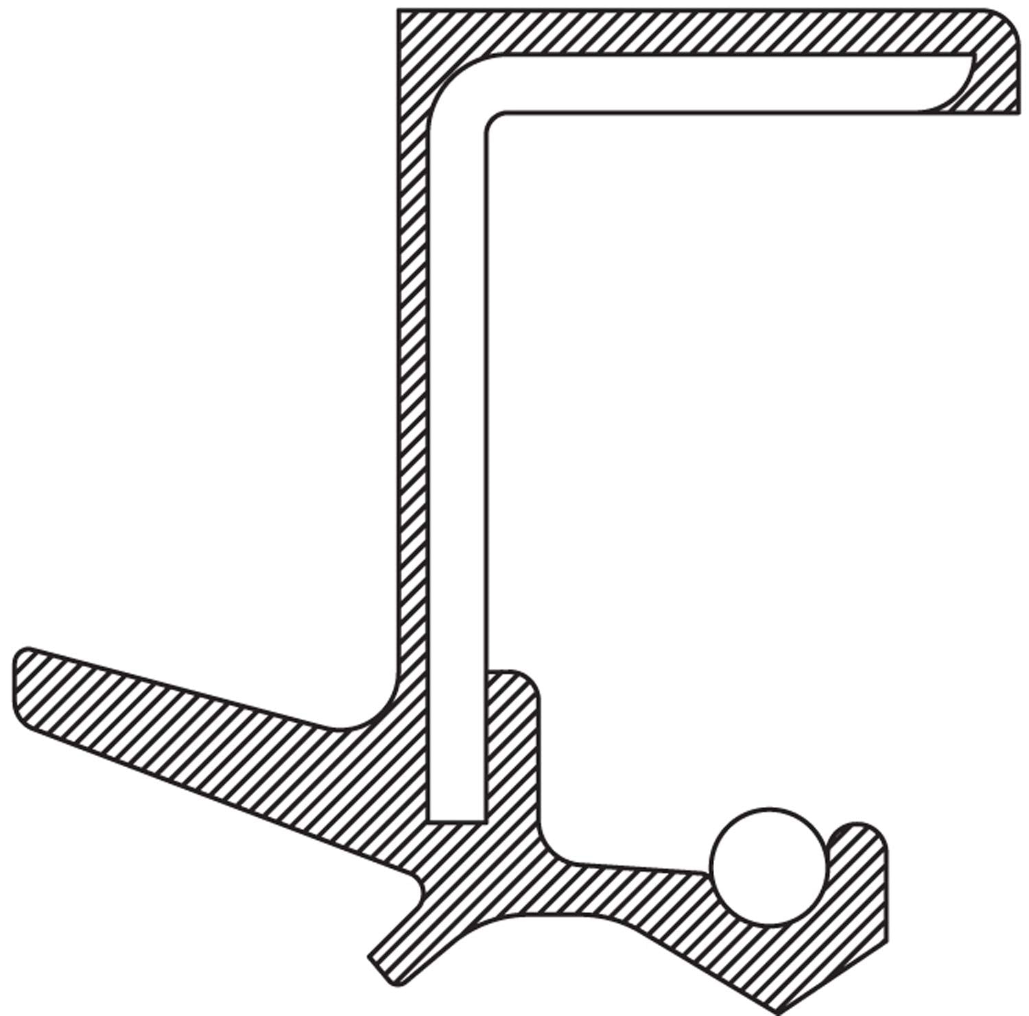 National 710464 Wheel Seal
