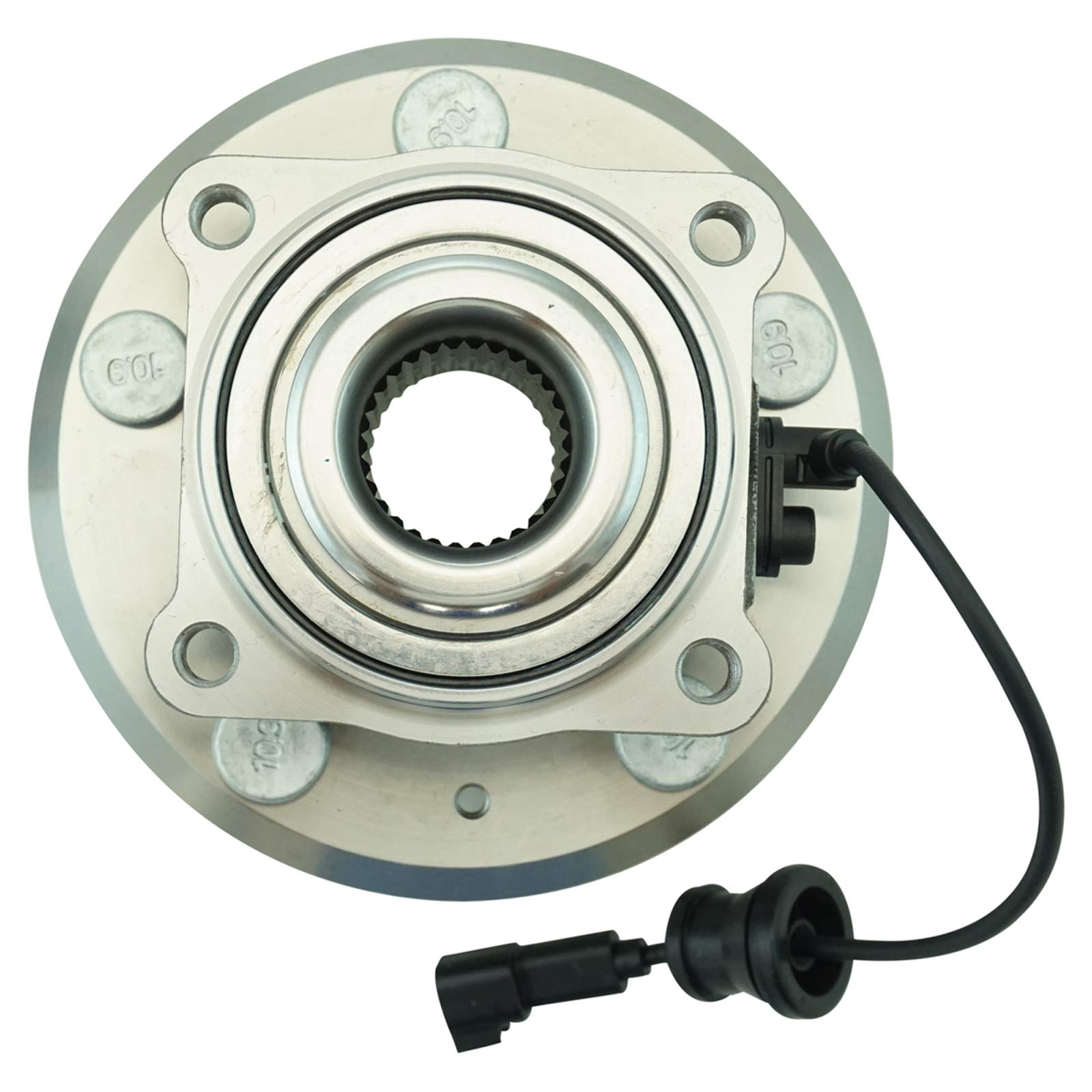 Trq Rear Left Right Wheel Hub Bearing Assembly Driver Passenger Side Compatible With 2010-2017 Chevrolet Equinox Gmc Terrain