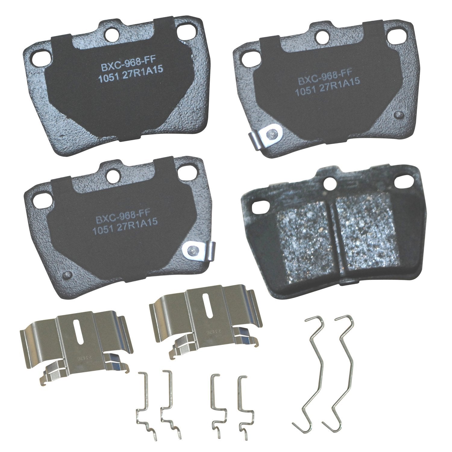 Bendix Premium Sbc1051 Ceramic Rear Brake Pads For Toyota Rav4 2005-2004