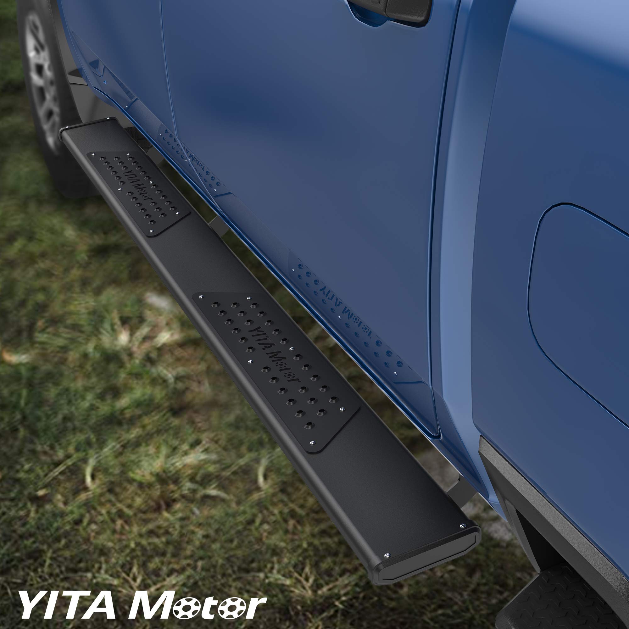 Yitamotor 6.5 Inches Running Boards Compatible With 2019-2025 Chevy Silverado/Gmc Sierra 1500, 2020-2025 Silverado/Sierra 2500Hd