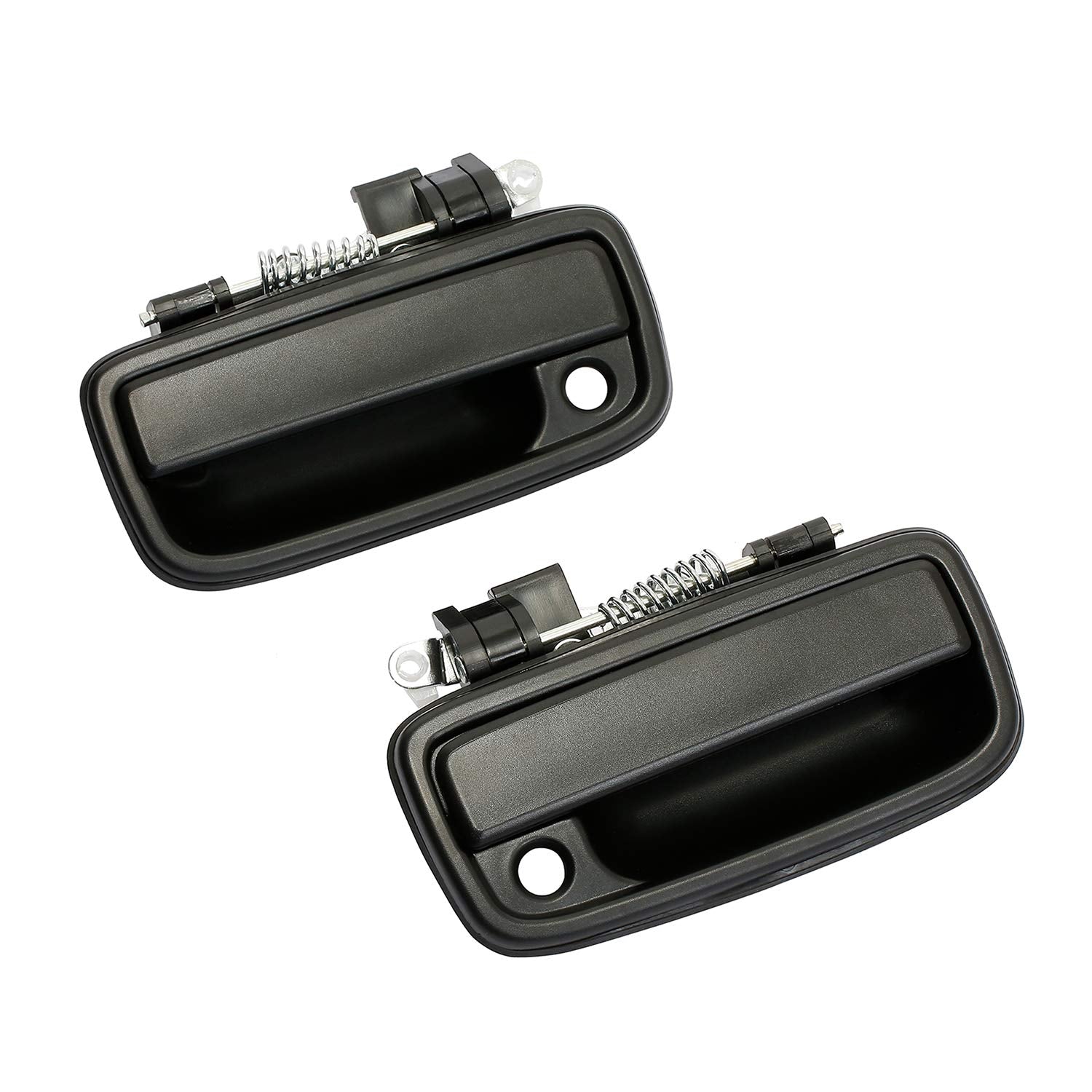 Gledewen Exterior Door Handle Front Left & Right Pair with Key Hole | Replacement for 1995-2004 Toyota Tacoma | Replaces# 69220-