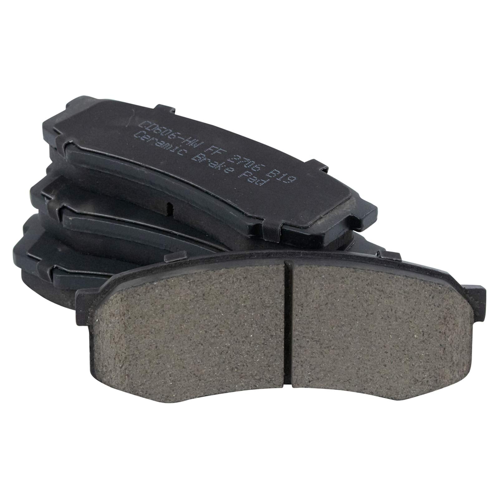 Trq Rear Brake Pad & Rotor Kit Brake Pads Brake Rotor Parking Brake Shoe Set Ceramic Compatible With 2016 Lexus Gx460