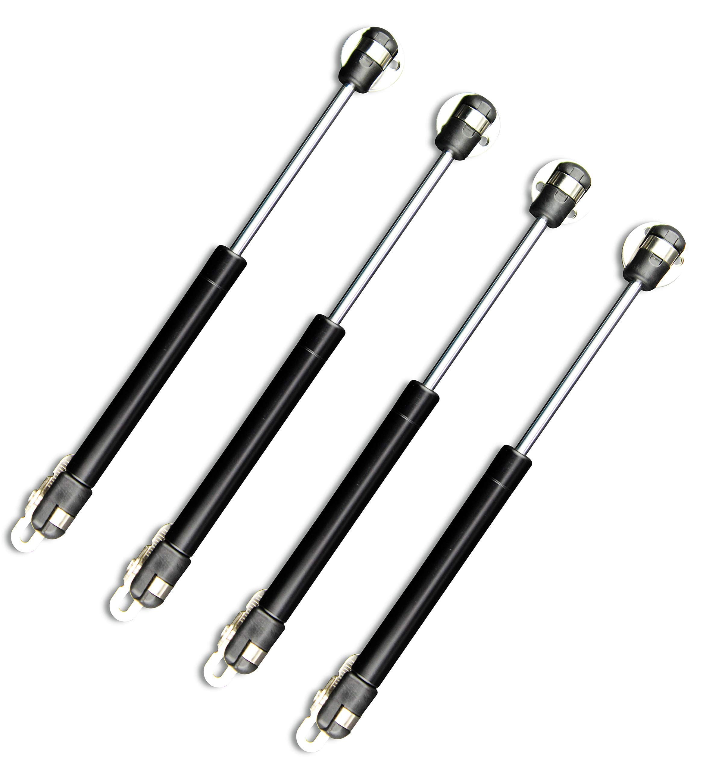 Apexstone 100N/22Lb Gas Struts 10 Inch Gas Struts Lift Supports Gas Spring Lid Support Gas Props/Shocks, Set Of 4
