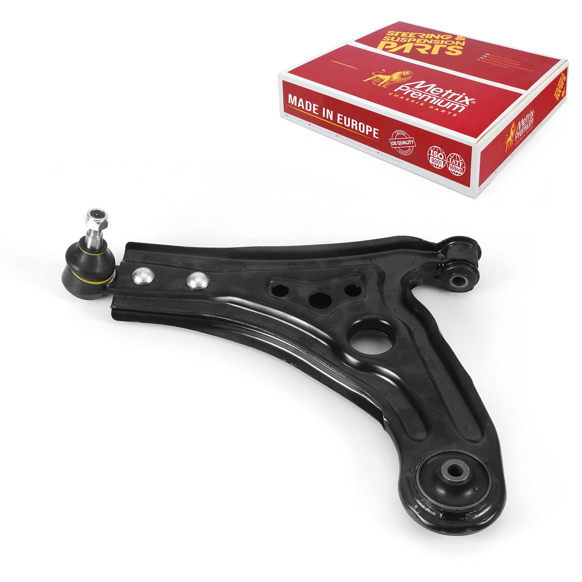 Metrix Premium Chassis Parts - Front Left Lower Control Arm W Ball Joint & Bushing Assembly Fits 06-11 Chevrolet Aveo5, 04-11 Av