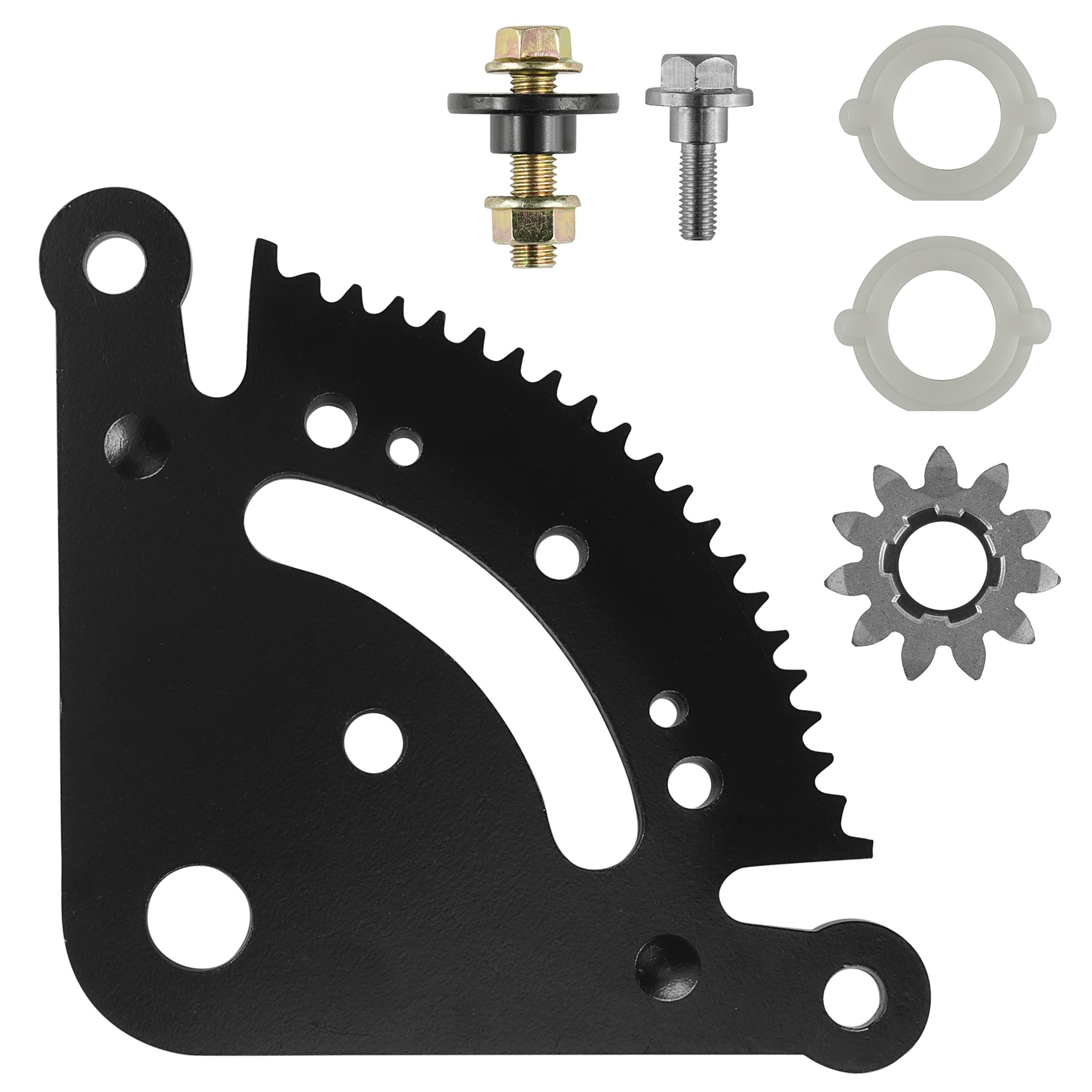 Caltric Steering Sector Plate Compatible with John Deere D100 D105 D110 D120 D125 D130 D140 D150 D155 D160 D170 LA100 LA105 LA11