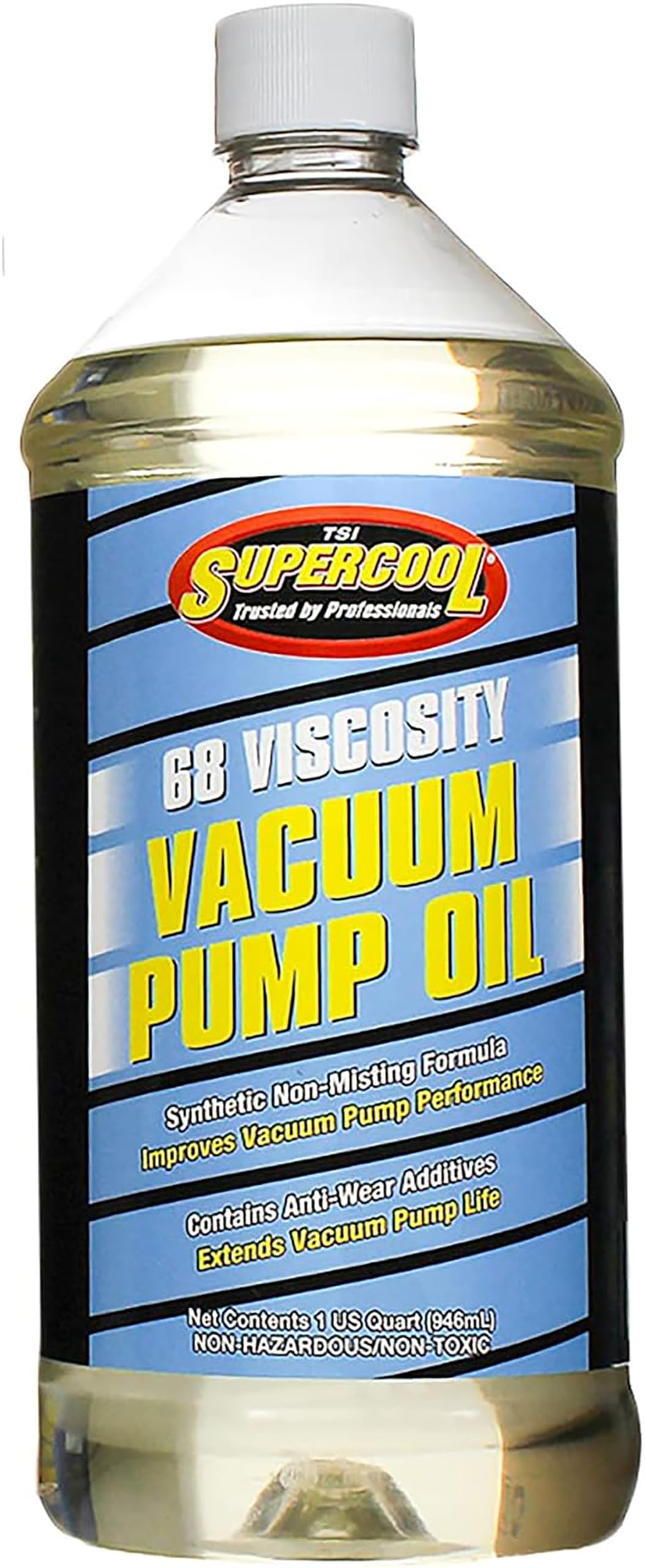 TSI Supercool V32 68 Viscosity Synthetic Vacuum Pump Oil 32oz 1-Pack -Like New