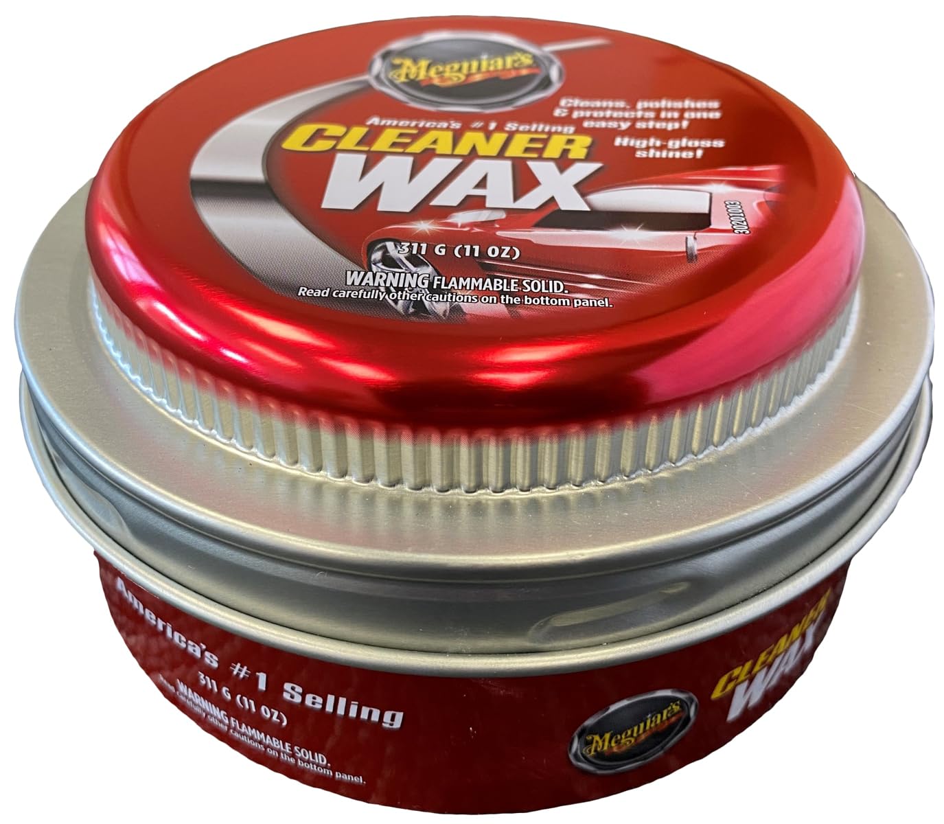Meguiar's 1-Step Paste Cleaner Car Wax - 14 oz - Effective Shine & Protection