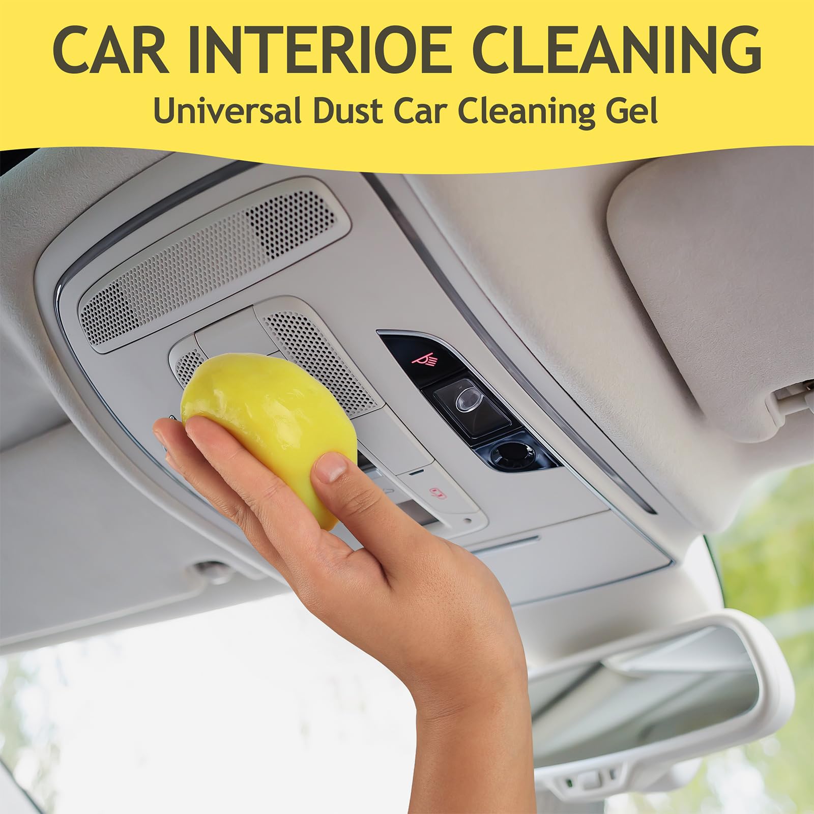 Tesabmi Car Cleaning Gel Cleaning Putty Interior Cleaner Auto Detailing Tools Cleaning Slime Clean Kit Supplies Car Accessories