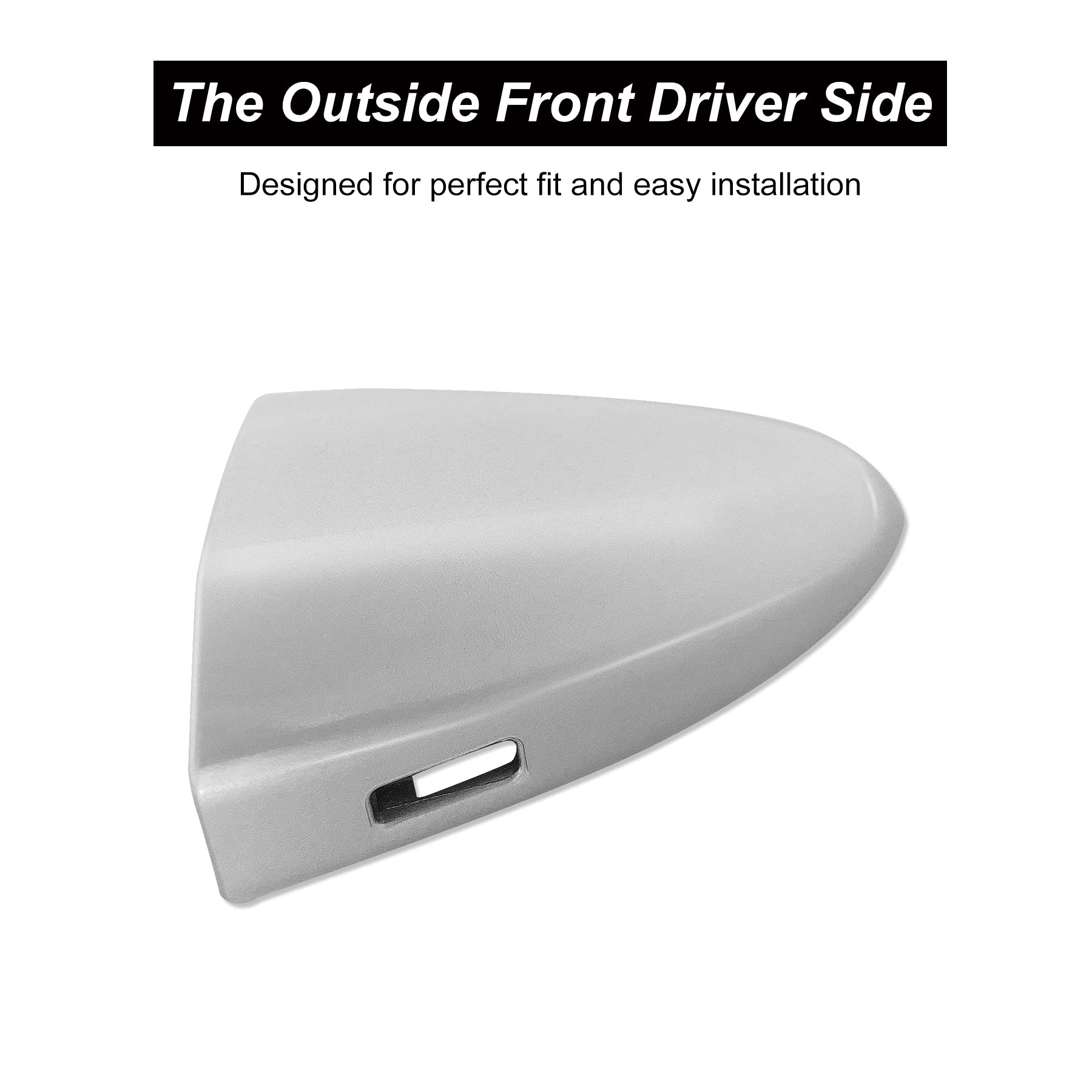 AUGREX Door Handle Cover Fit for Lexus IS350 2.5L 3.5L 2006-2013, Fit for Lexus is F 5.0L 2008-2013, Exterior Chrome Door Handle