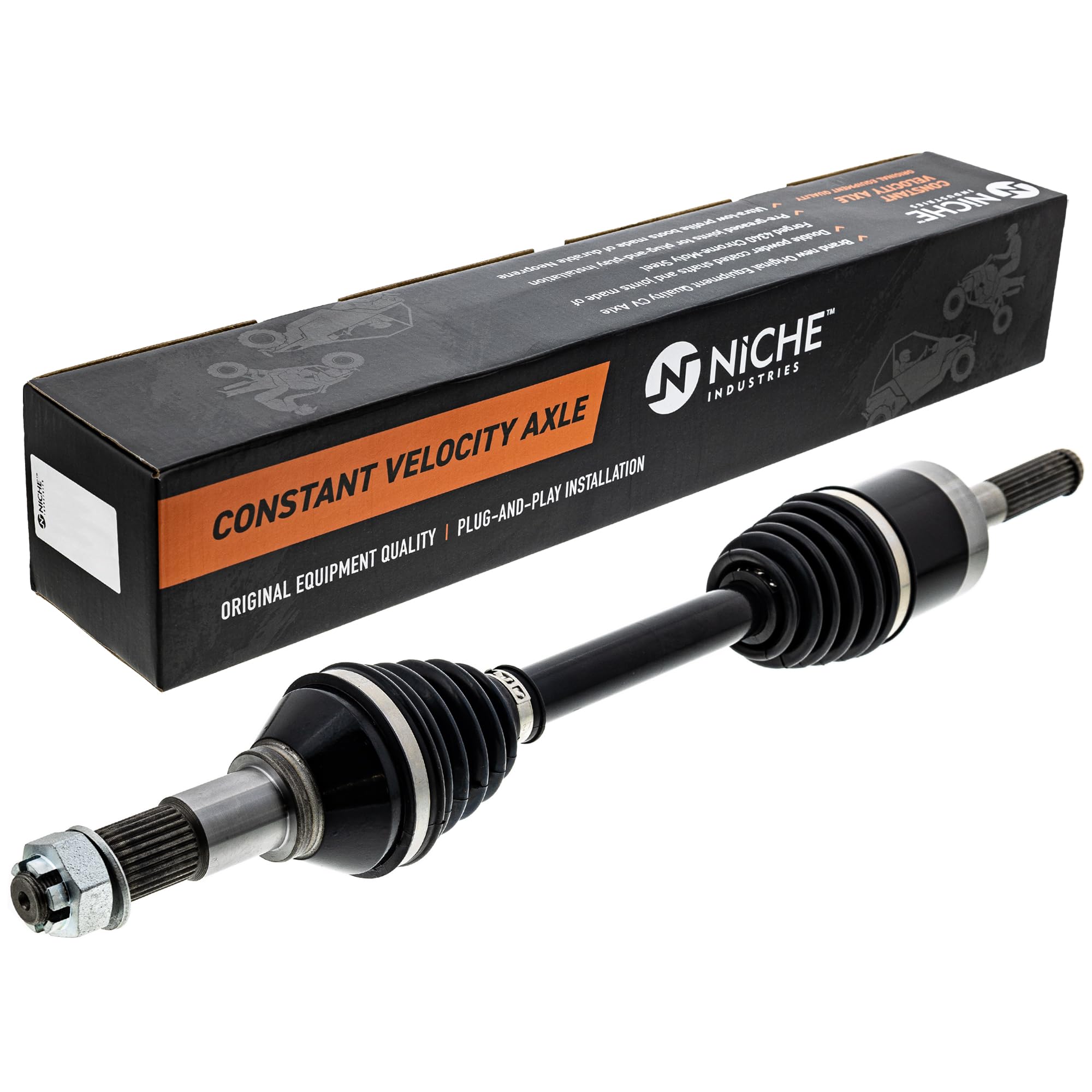NICHE CV Axle Drive Shaft for Can-Am Outlander Max/Renegade 650/850/1000R, Black