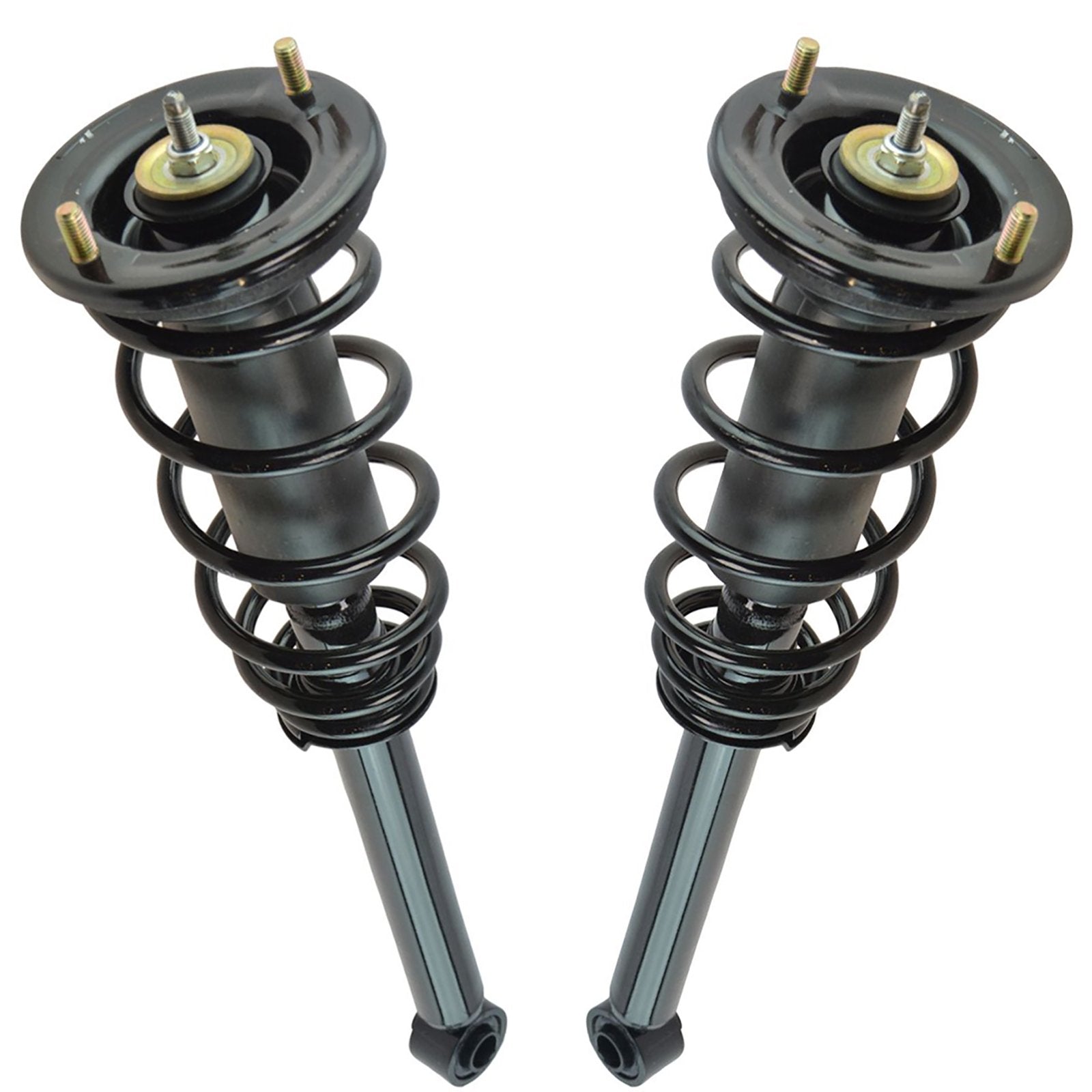 Trq Rear Quick Complete Shock Strut Spring Assembly Lh Driver Rh Passenger Pair 2Pc Compatible With 2000-2005 Mitsubishi Eclipse