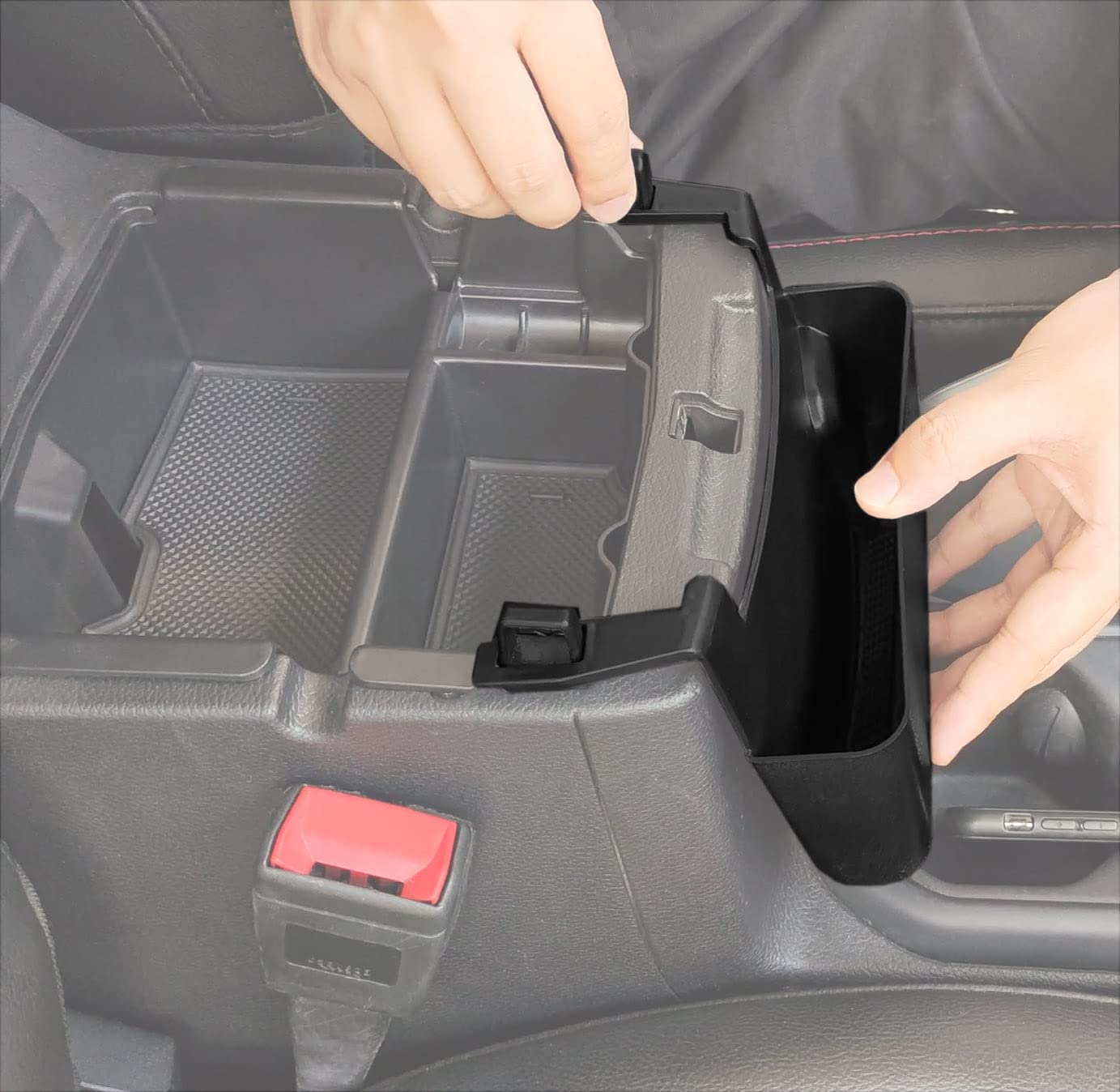 Center Console Hanging Box Compatible with Jeep Wrangler JL/JLU 2018-2022 2023 2024 2025 2026 and Gladiator JT Truck 2020-2026 I