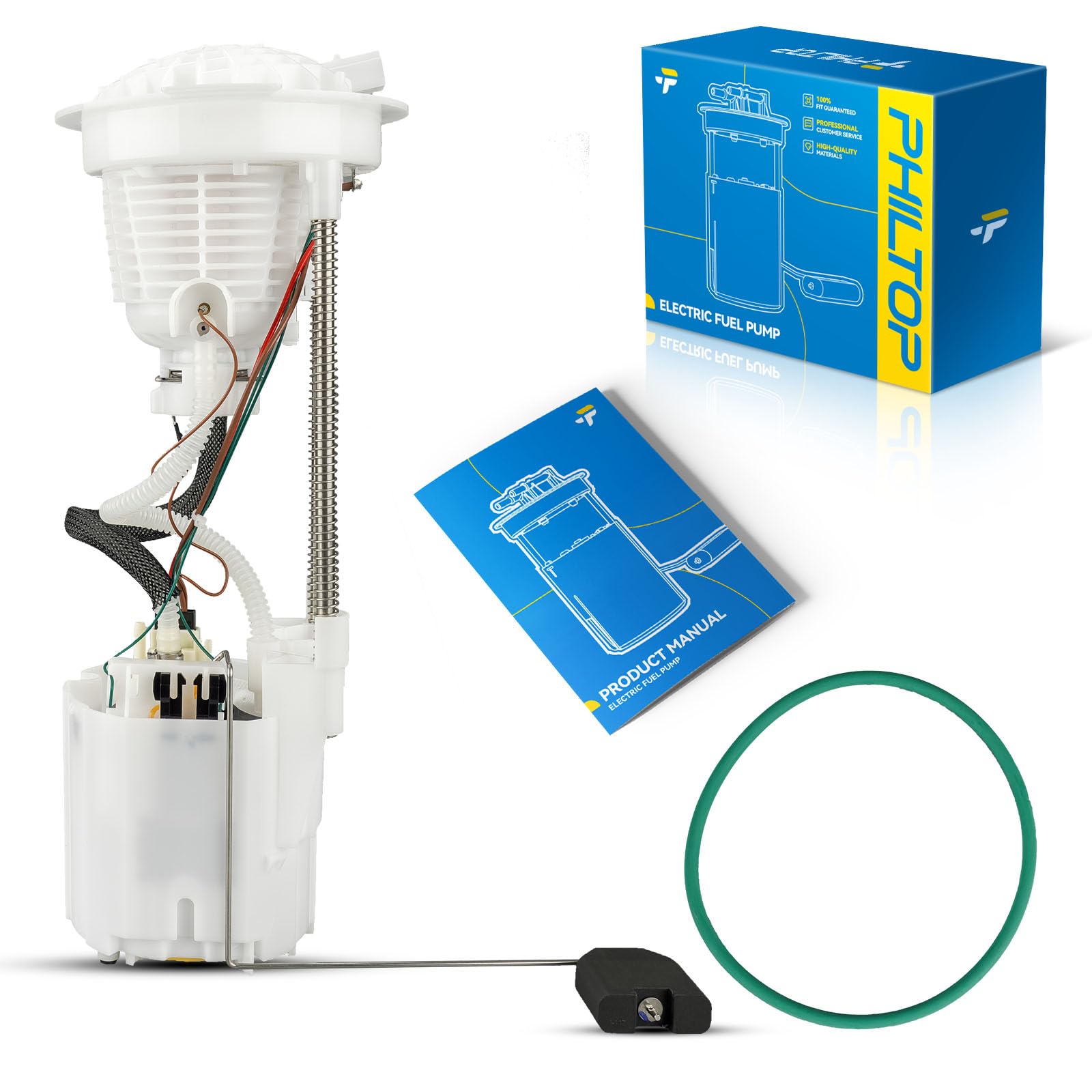 PHILTOP E7186M Fuel Pump for 2004-2006 Ram 1500 SLT V8 5.7 / ST V8 5.7 / ST V8 4.7 / SLT V8 4.7 / ST V6 3.7 / Laramie V8 5.7, 20