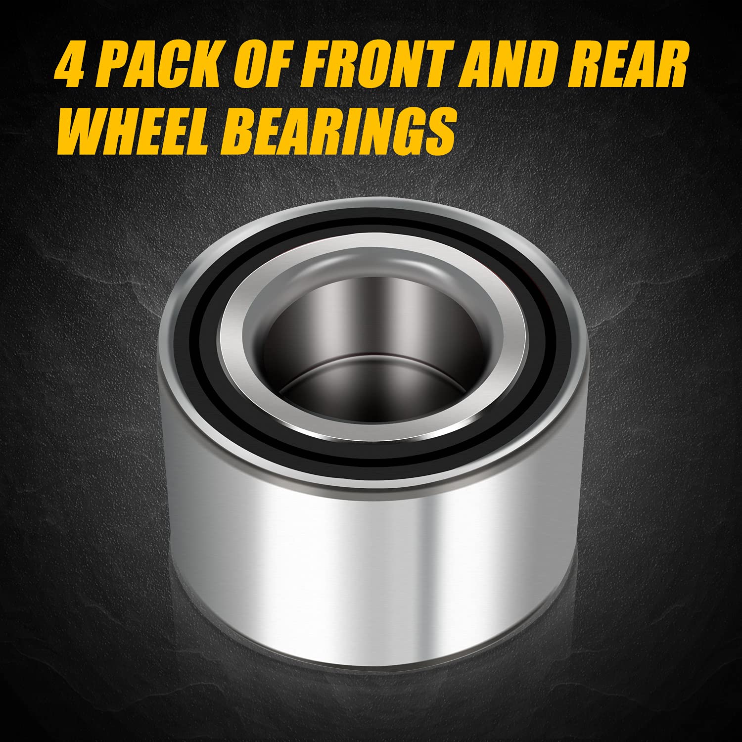 Ransoto 3514699 Wheel Bearing Front And Rear Compatible With Polaris Rzr Pro Xp 900 1000 4 S Xp Turbo General Sportsman Replaces