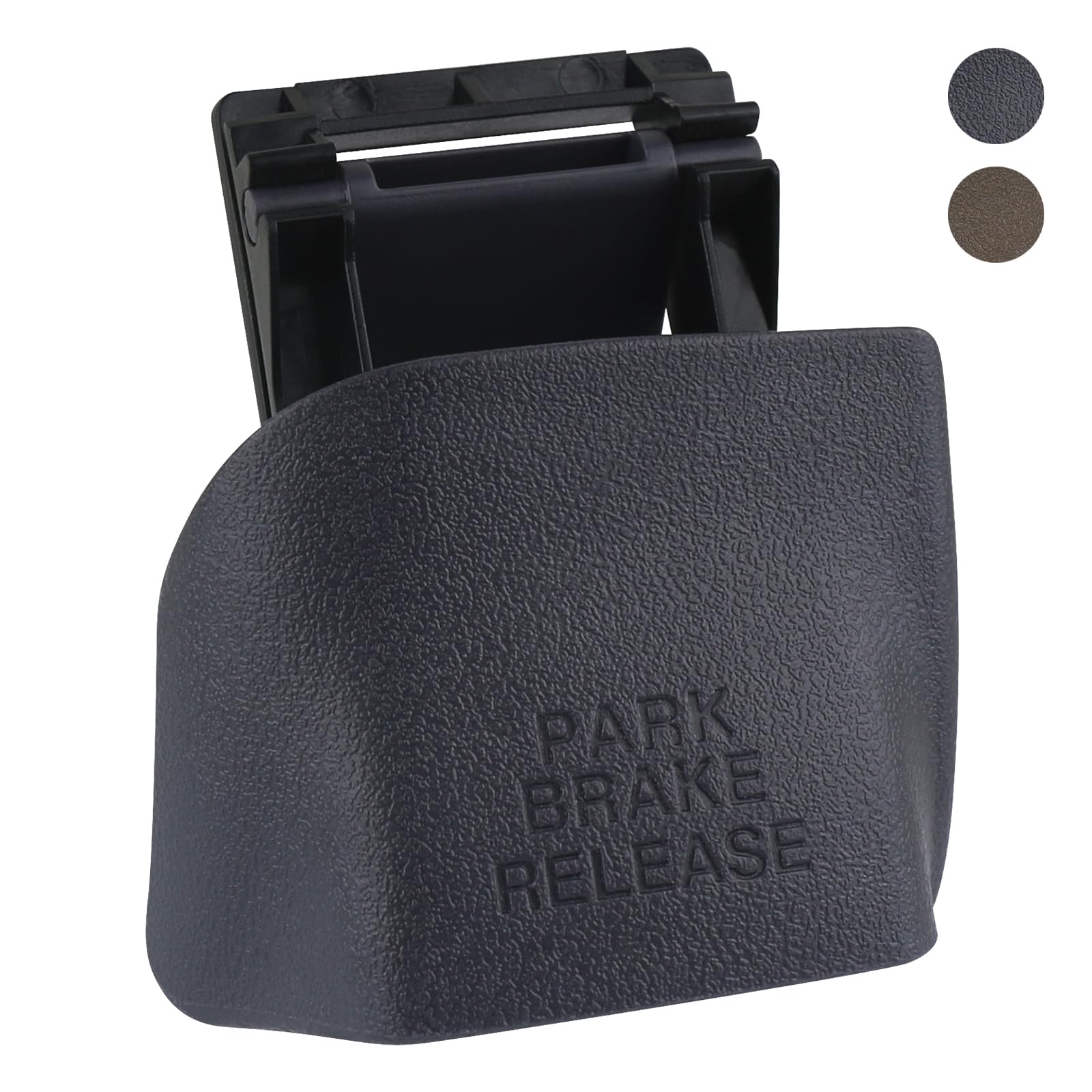 TQPONLY 74934 Parking Brake Release Handle (Mist Gray) Compatible with 1998-2002 Dodge Ram 1500 2500 3500 Replaces RU38RC8AA