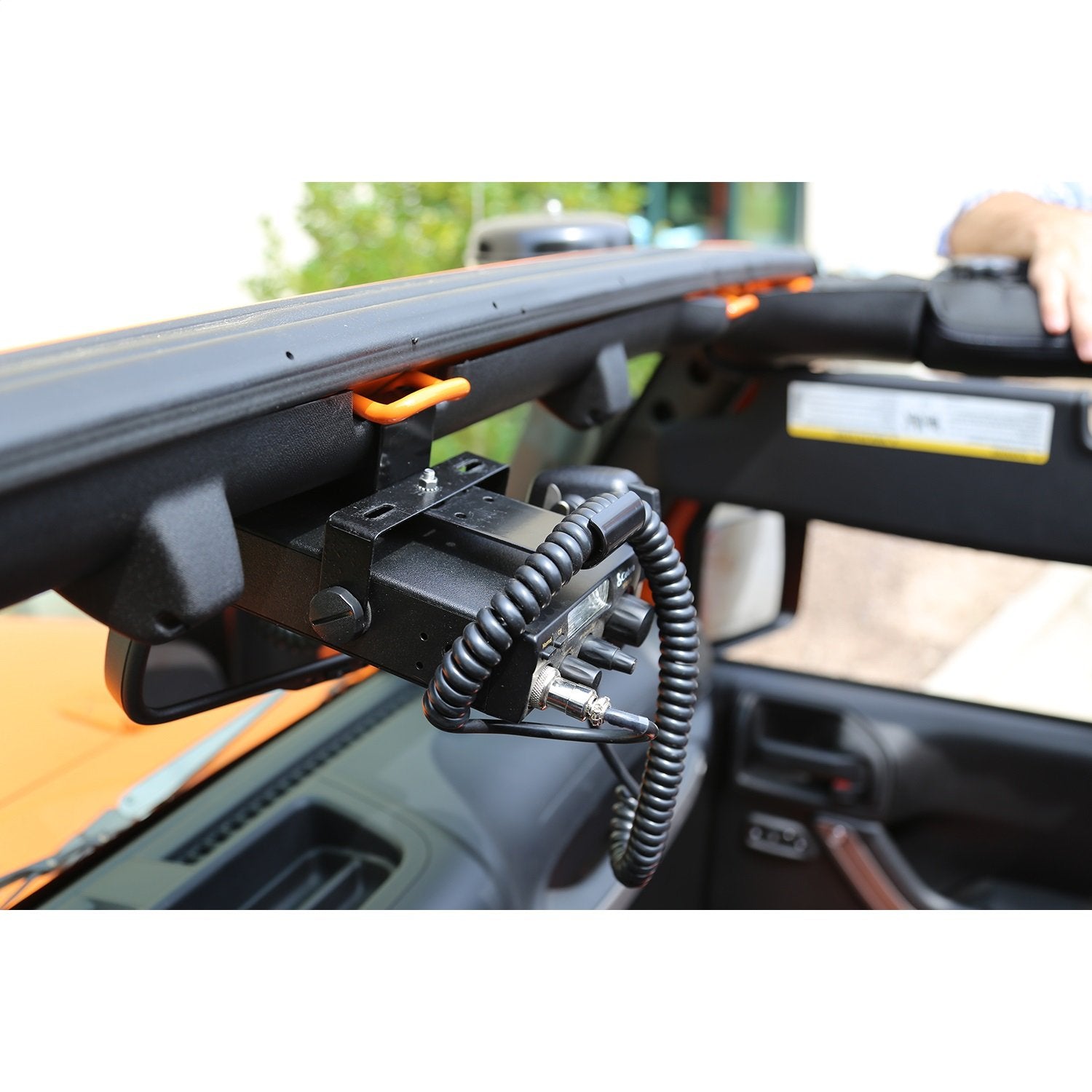 Rugged Ridge | Radio Mounting Bracket, Cb | 11503.95 | Fits 2007-2018 Jeep Wrangler Jk