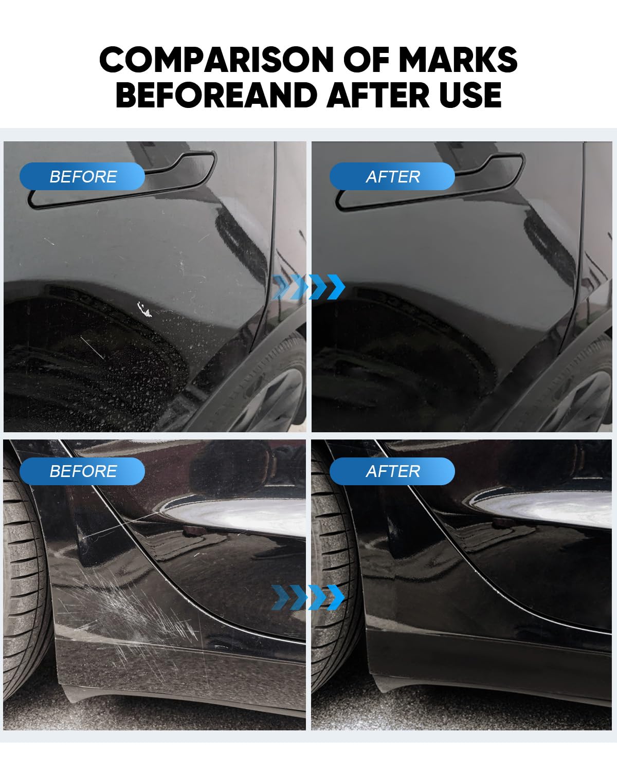 Evooor For Tesla Midnight Silver Metallic Touch Up Paint - Diy Scratches Repair With Color-Matched For Model 3/Y/S/X (Midnight S