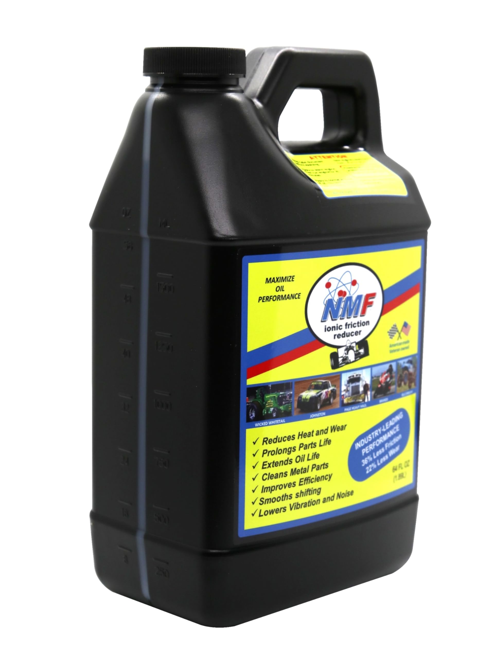 GoNMF NMF Ionic Friction Reducer - 64 oz for 16 Engines, Model 1