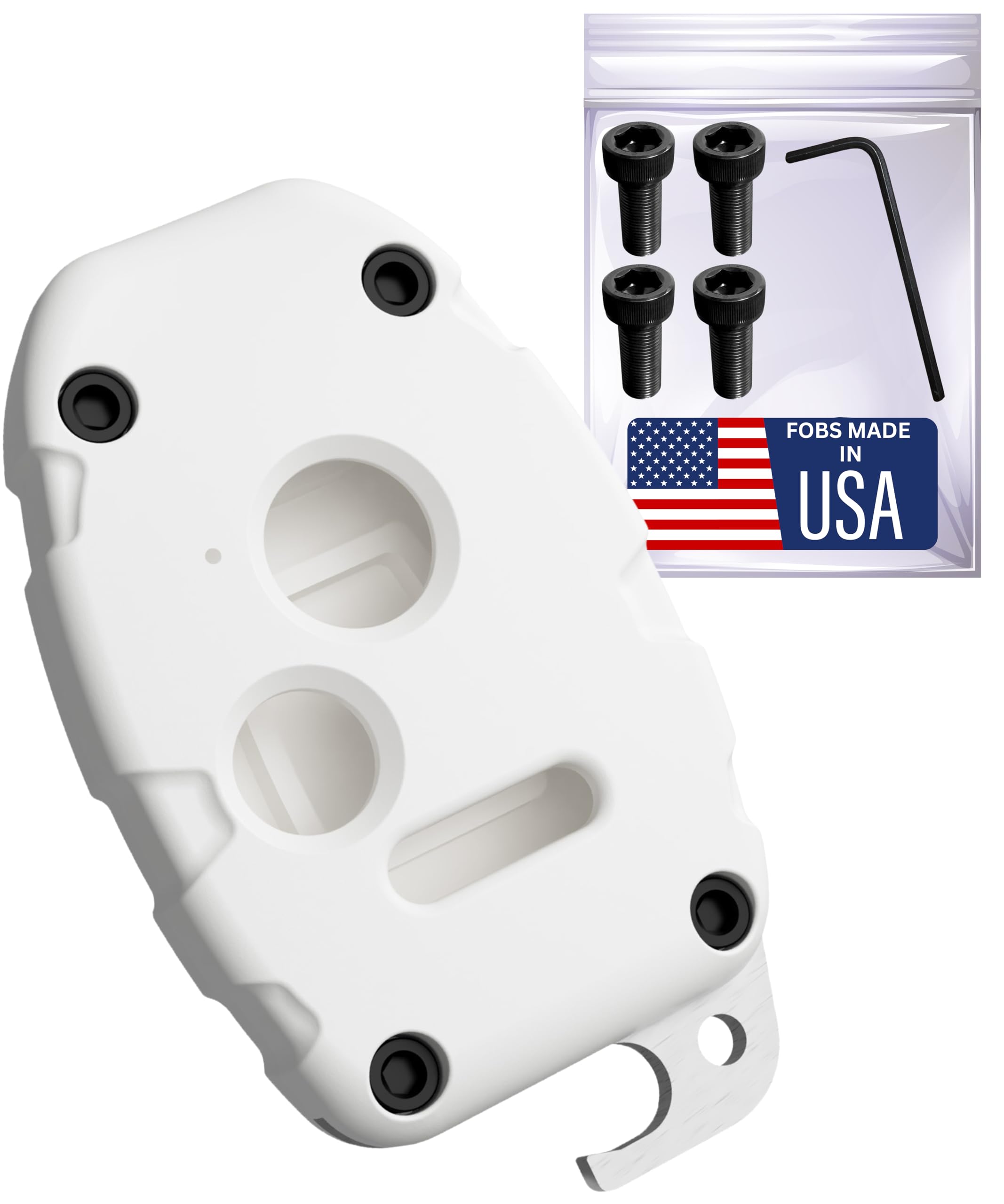 Usa-Made Honda Key Fob Shell | Crack-Resistant & Durable | Seamless Fit | Enhanced Longevity & Functionality | Integrated Bottle