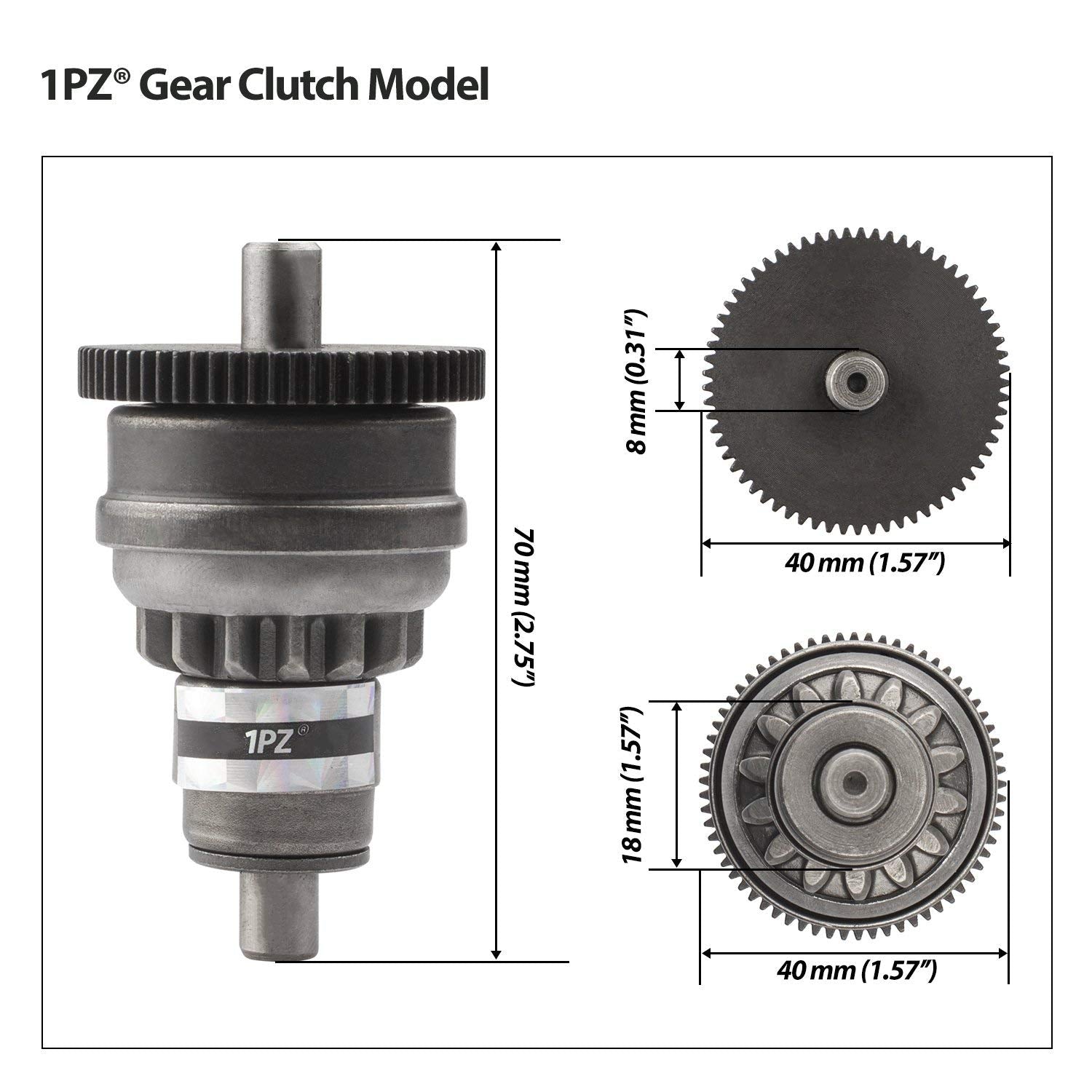1Pz Be5-001 Atmt1-170 Starter Clutch Bendix For Gy6 49Cc 50Cc 139Qmb 1P39Qmb Chinese Scooter Moped Atv Taotao Jcl Bms Jonway Don
