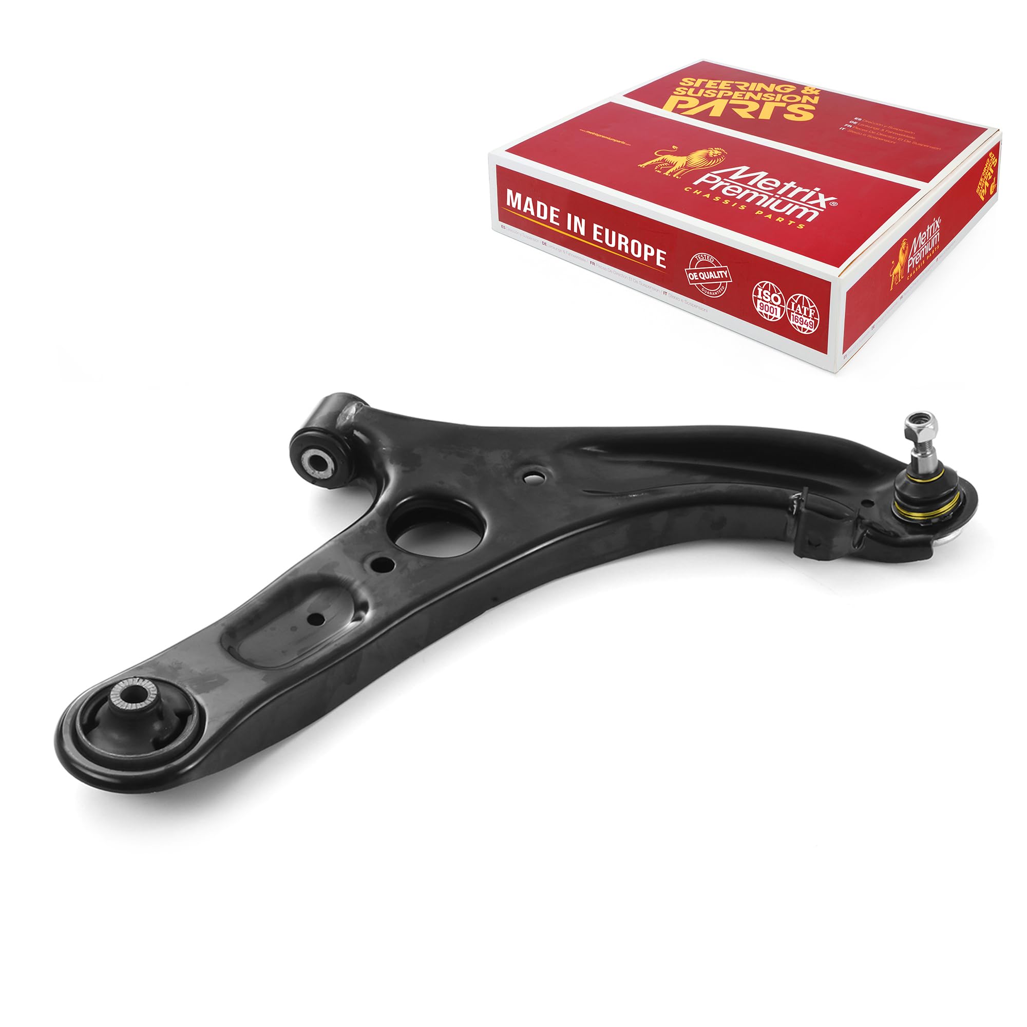 Metrix Premium Chassis Parts - Front Right Lower Control Arm W Ball Joint & Bushing Assembly Fits 2011-2016 Hyundai Elantra, Rep